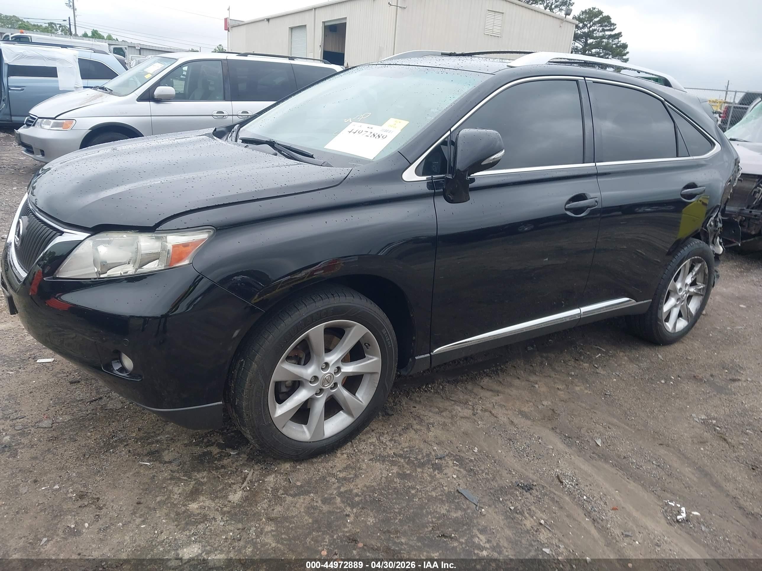 2012 Lexus Rx 350 Black vin: JTJBK1BA4C2446415