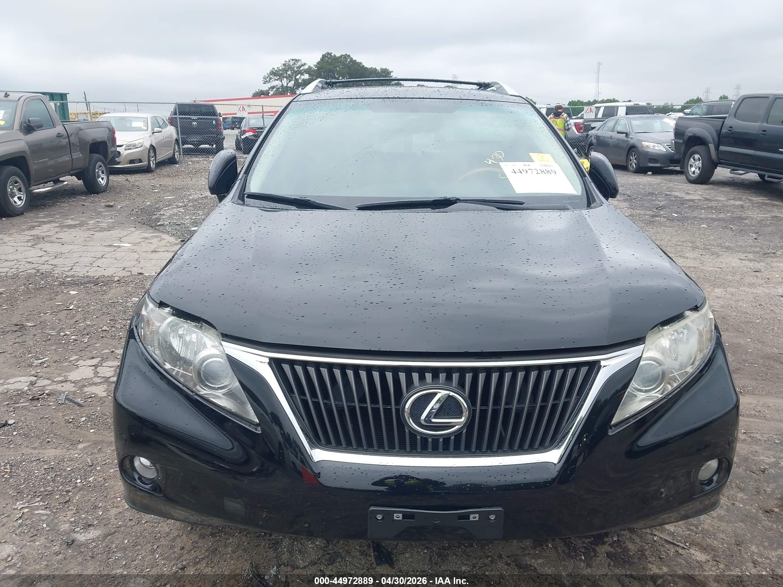 2012 Lexus Rx 350 Black vin: JTJBK1BA4C2446415