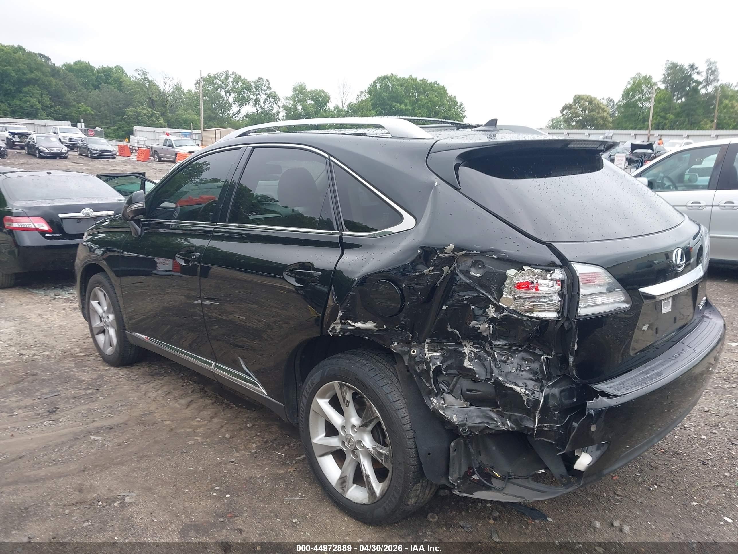 2012 Lexus Rx 350 Black vin: JTJBK1BA4C2446415