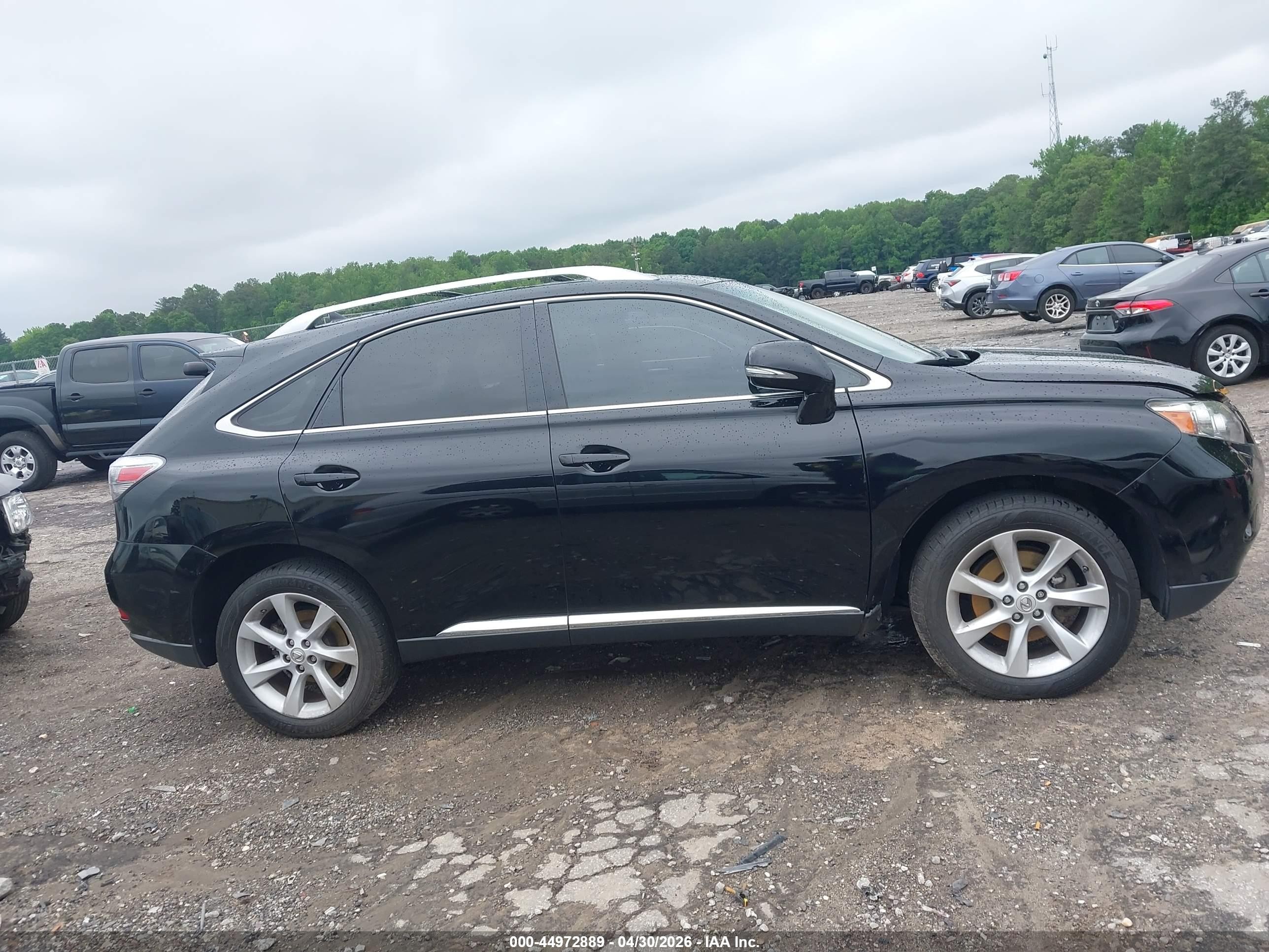 2012 Lexus Rx 350 Black vin: JTJBK1BA4C2446415