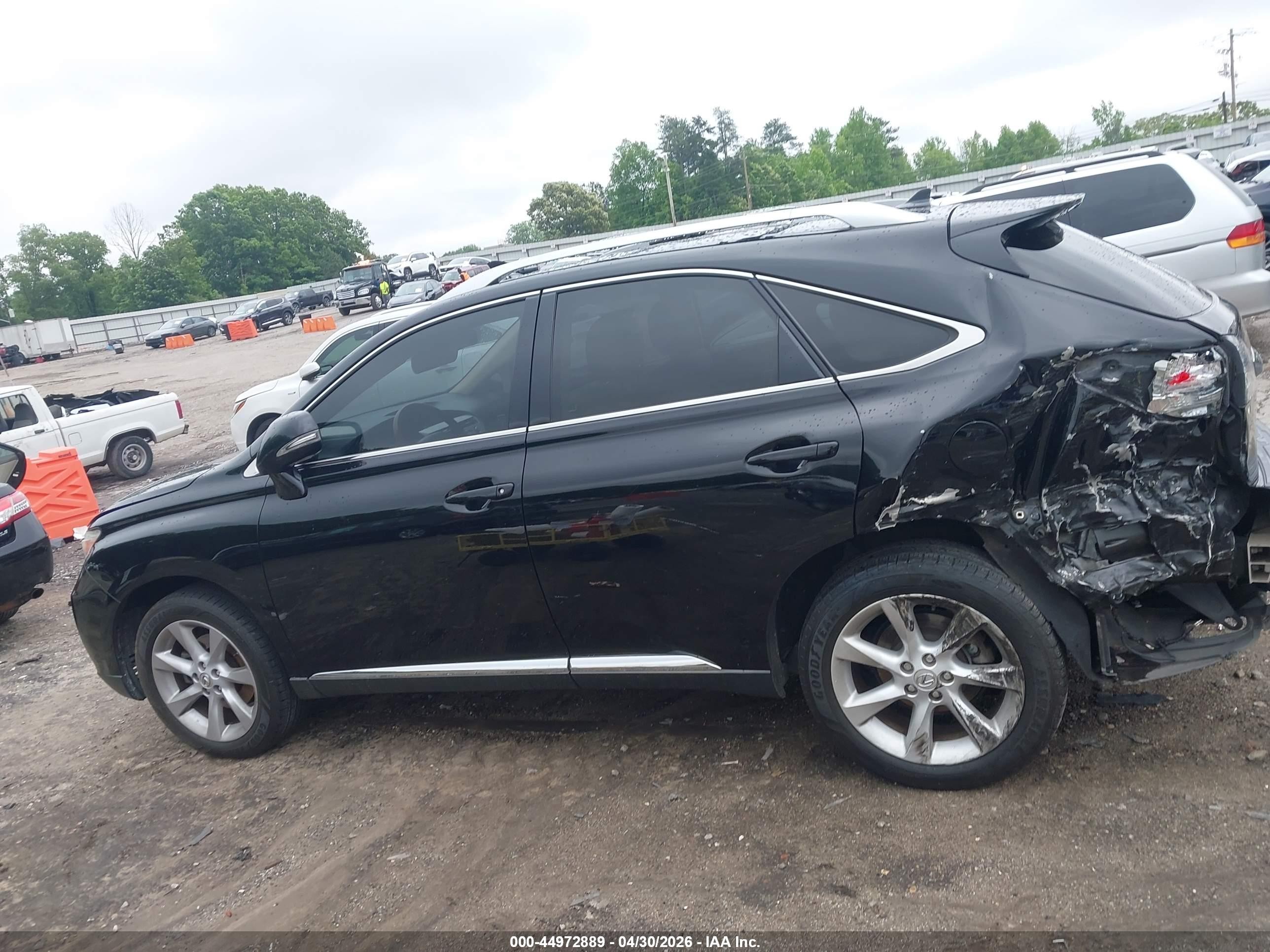 2012 Lexus Rx 350 Black vin: JTJBK1BA4C2446415