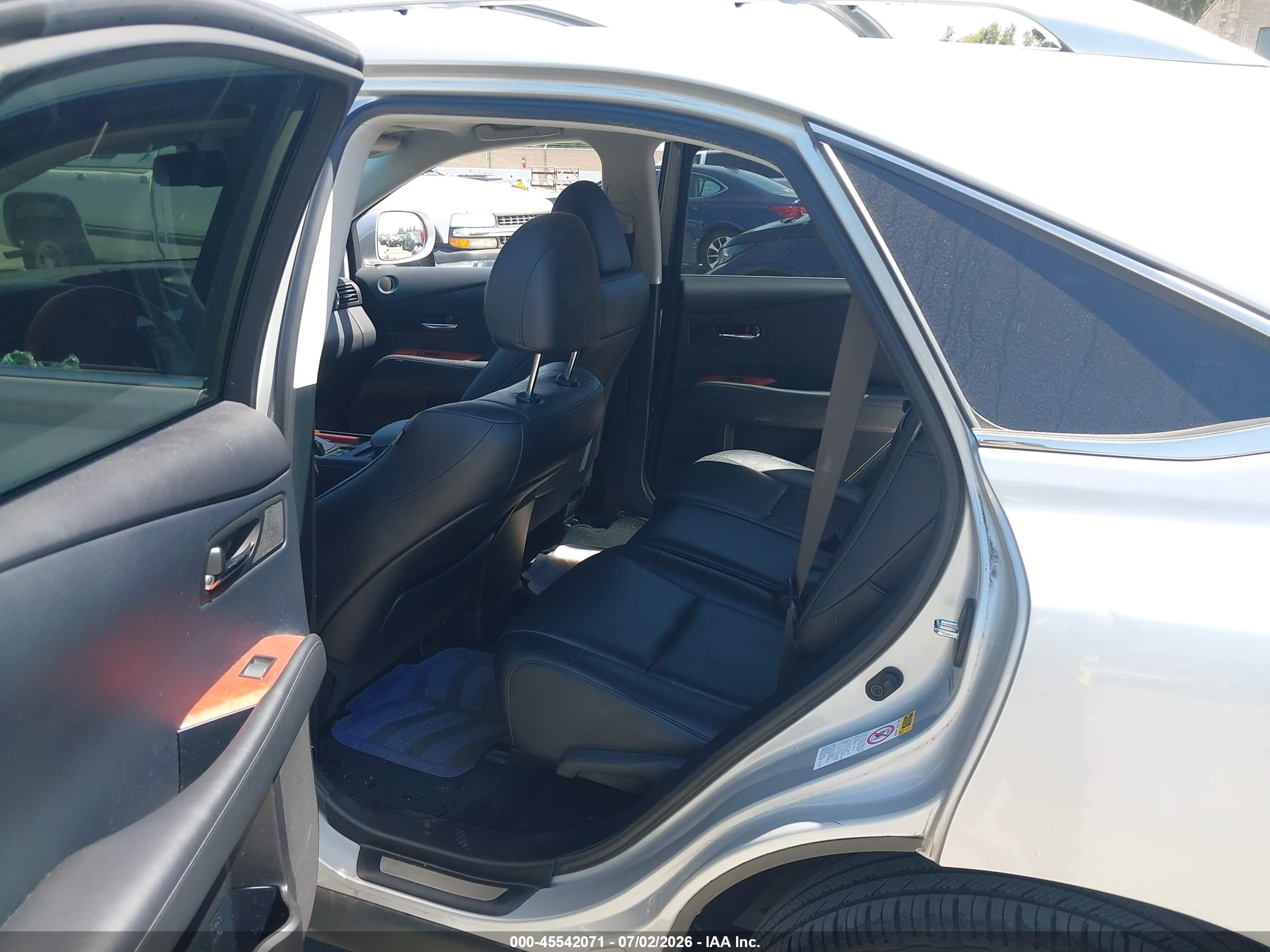 2012 Lexus Rx 350 Silver vin: JTJBK1BA4C2449847