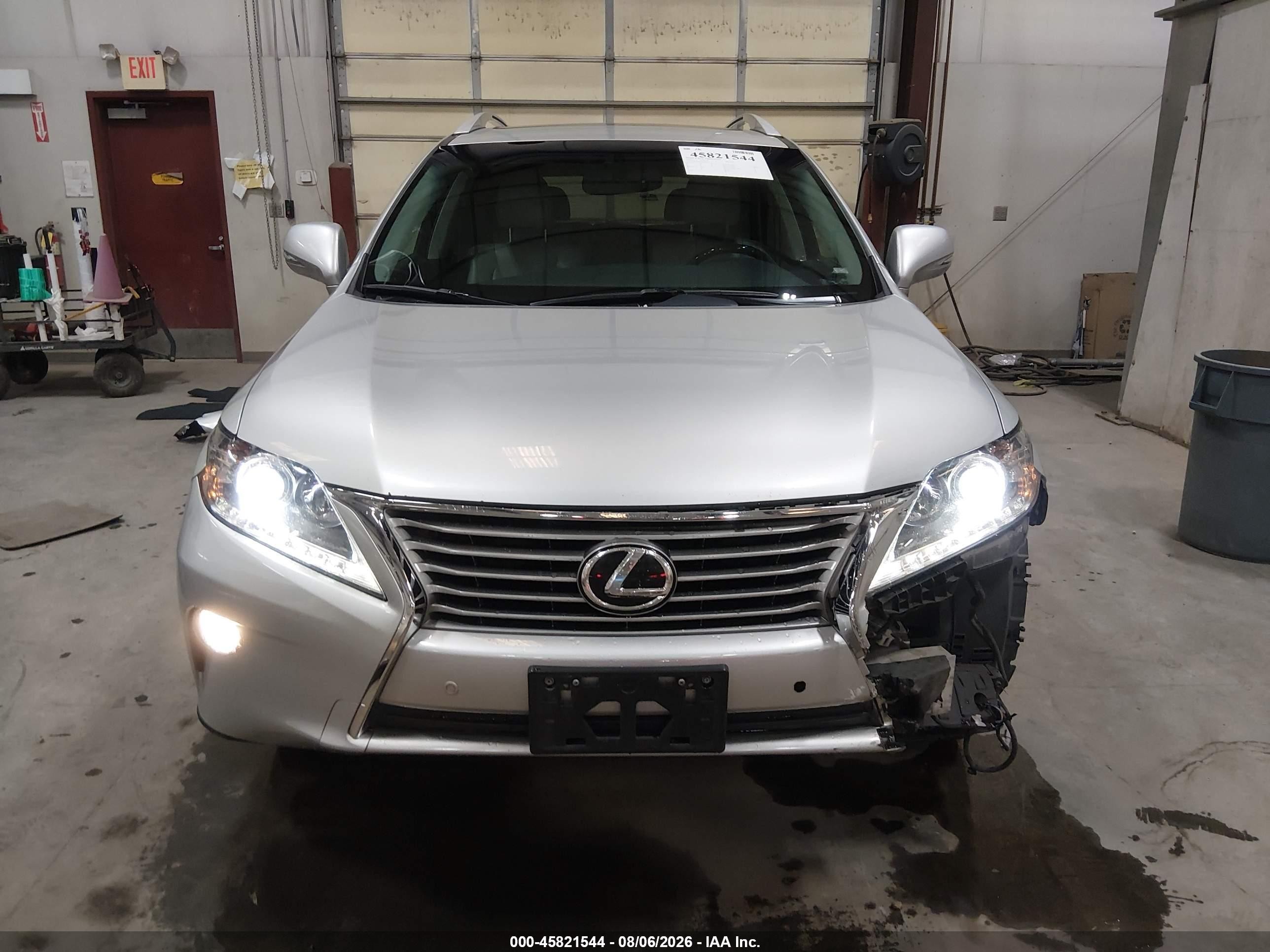 2014 Lexus Rx 350   Silver vin: JTJBK1BA4E2460835