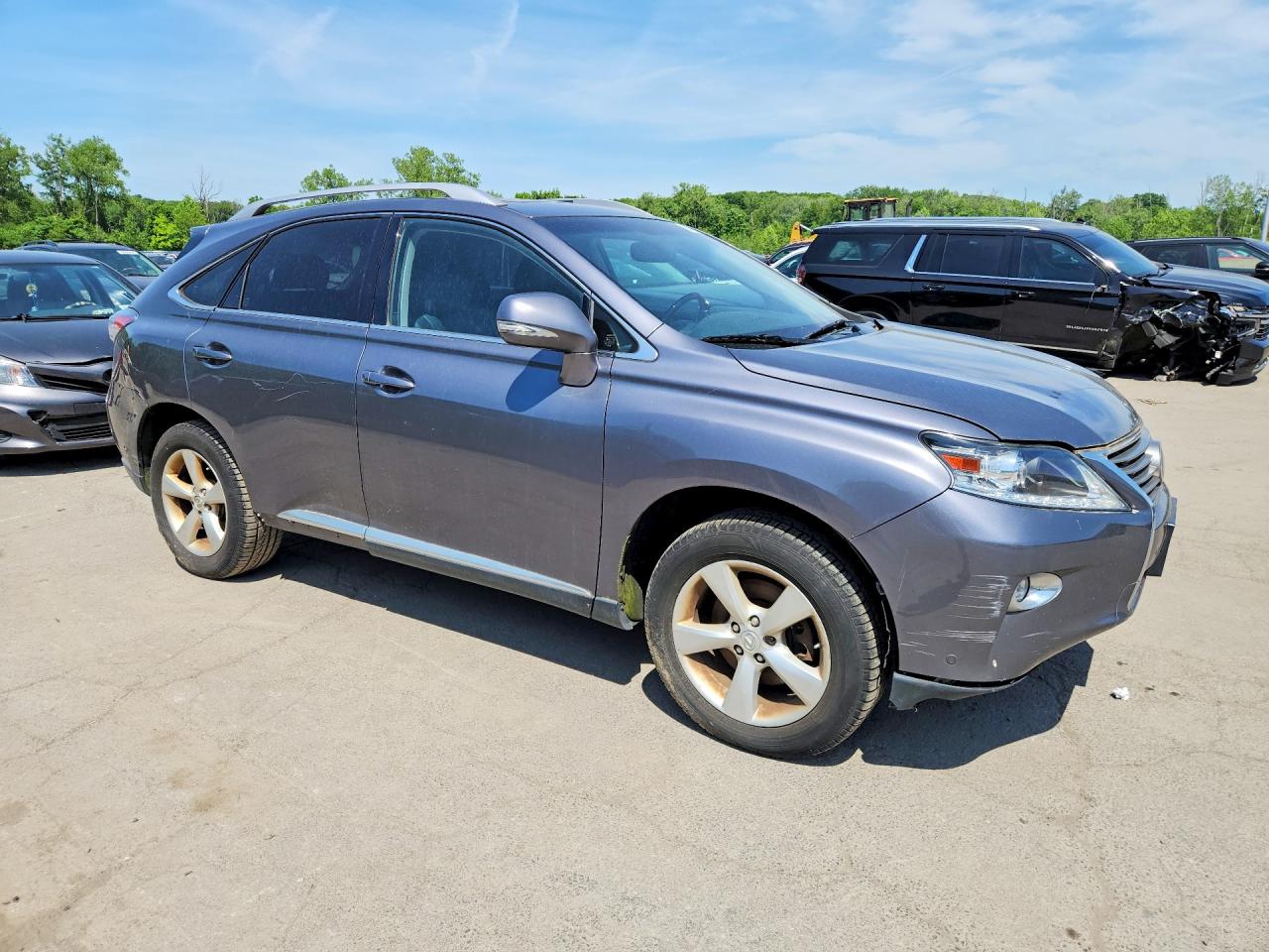 2015 Lexus Rx 350 Base Gray vin: JTJBK1BA4F2472520