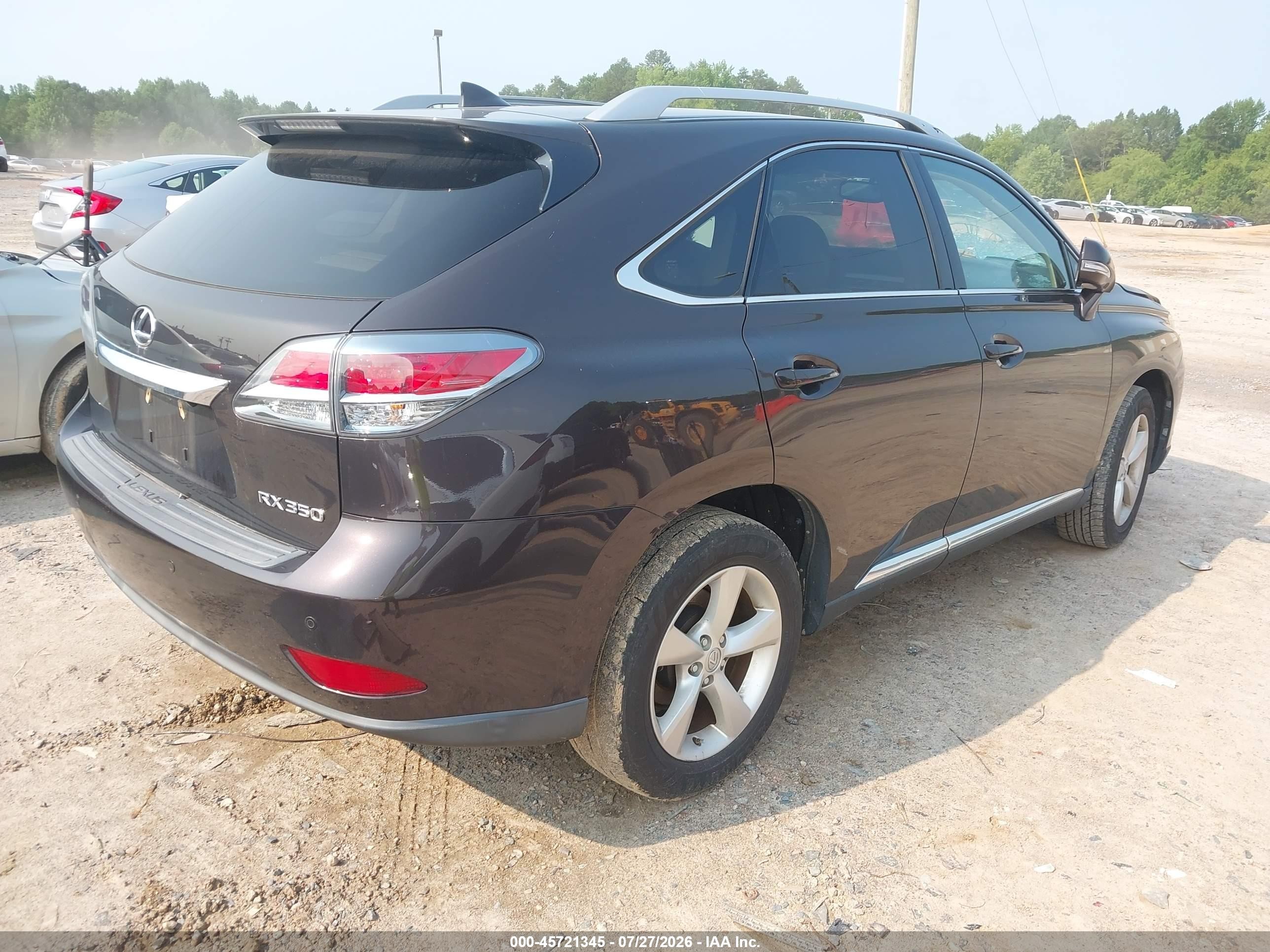 2015 Lexus Rx 350   Brown vin: JTJBK1BA4F2476499