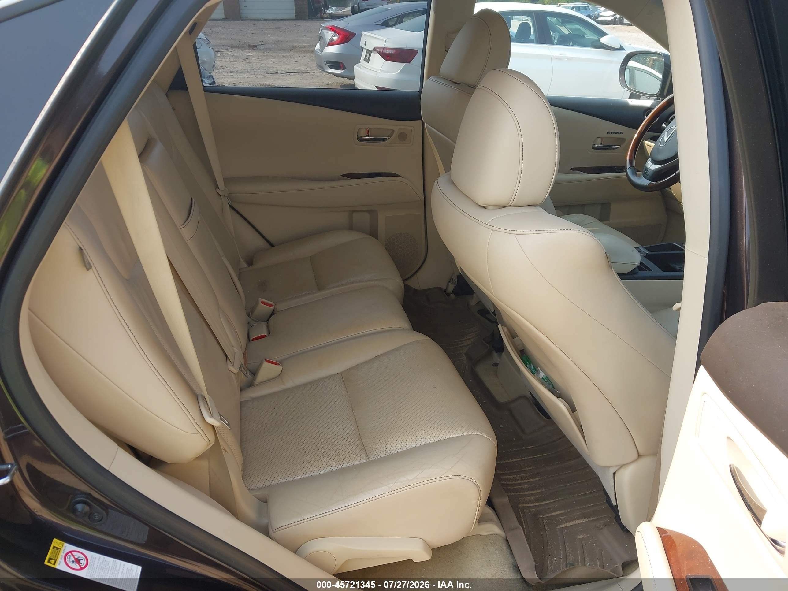 2015 Lexus Rx 350   Brown vin: JTJBK1BA4F2476499