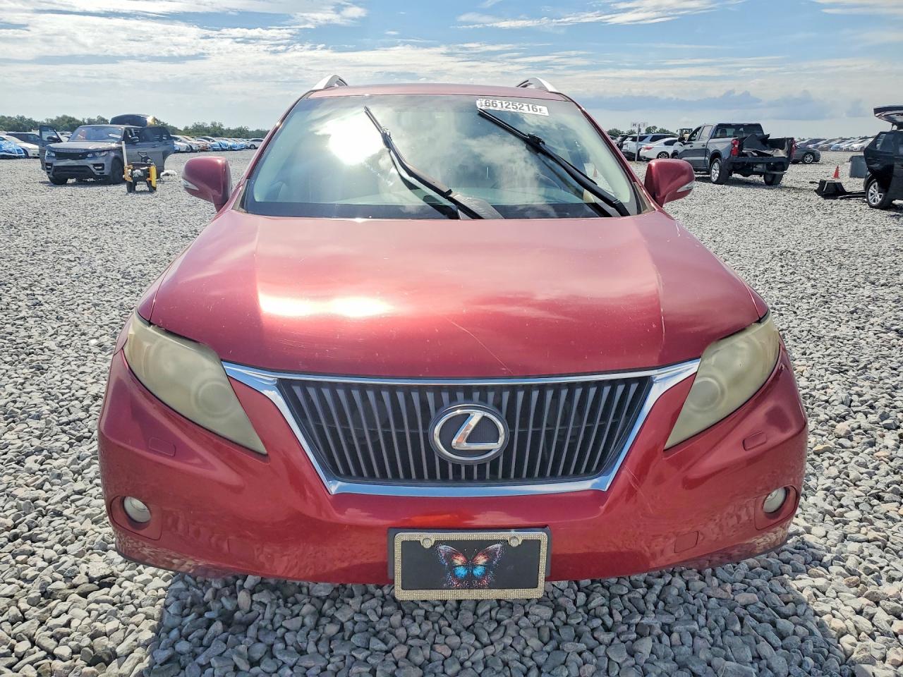 2010 Lexus Rx 350 Red vin: JTJBK1BA5A2407426
