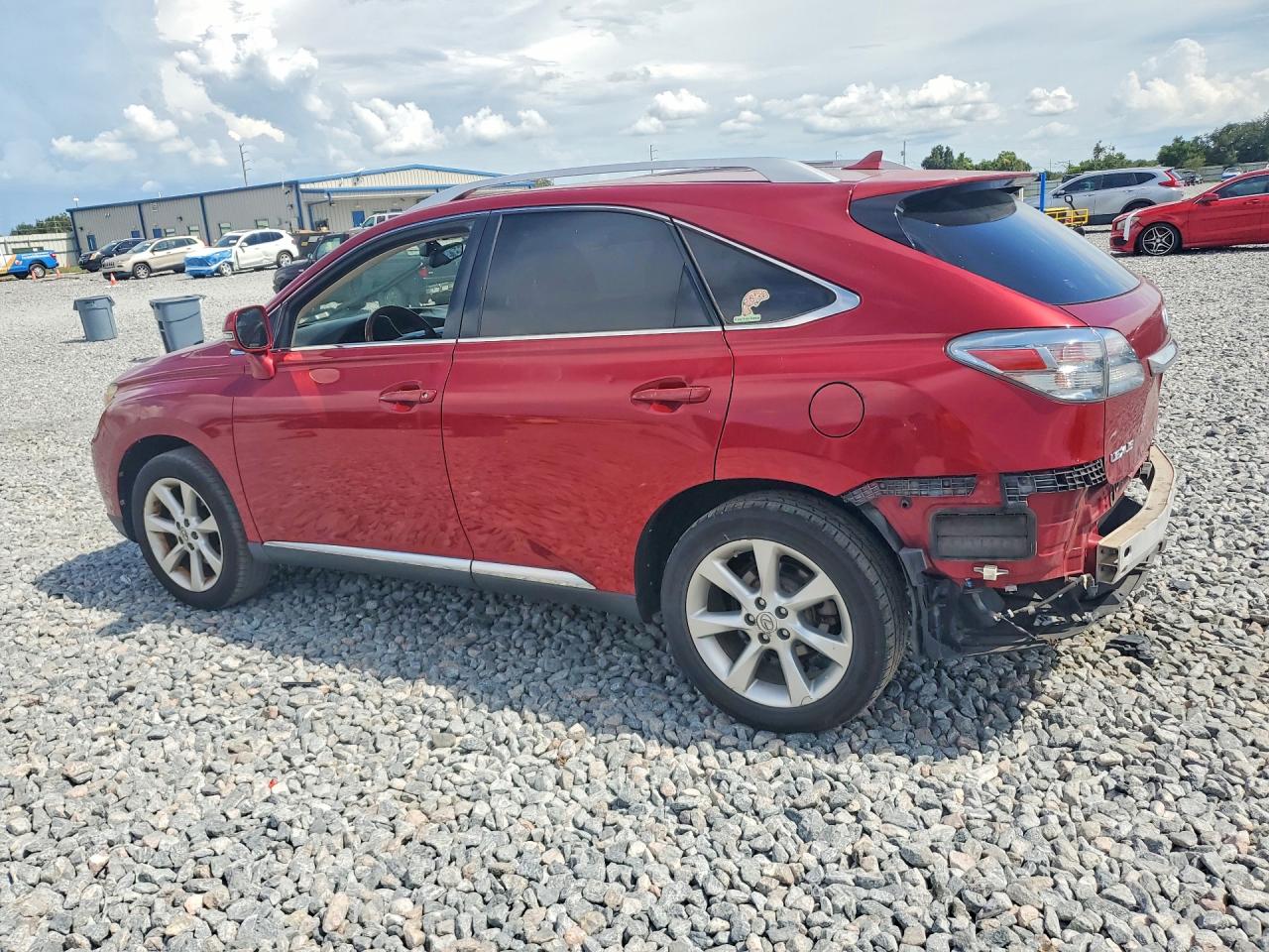 2010 Lexus Rx 350 Red vin: JTJBK1BA5A2407426