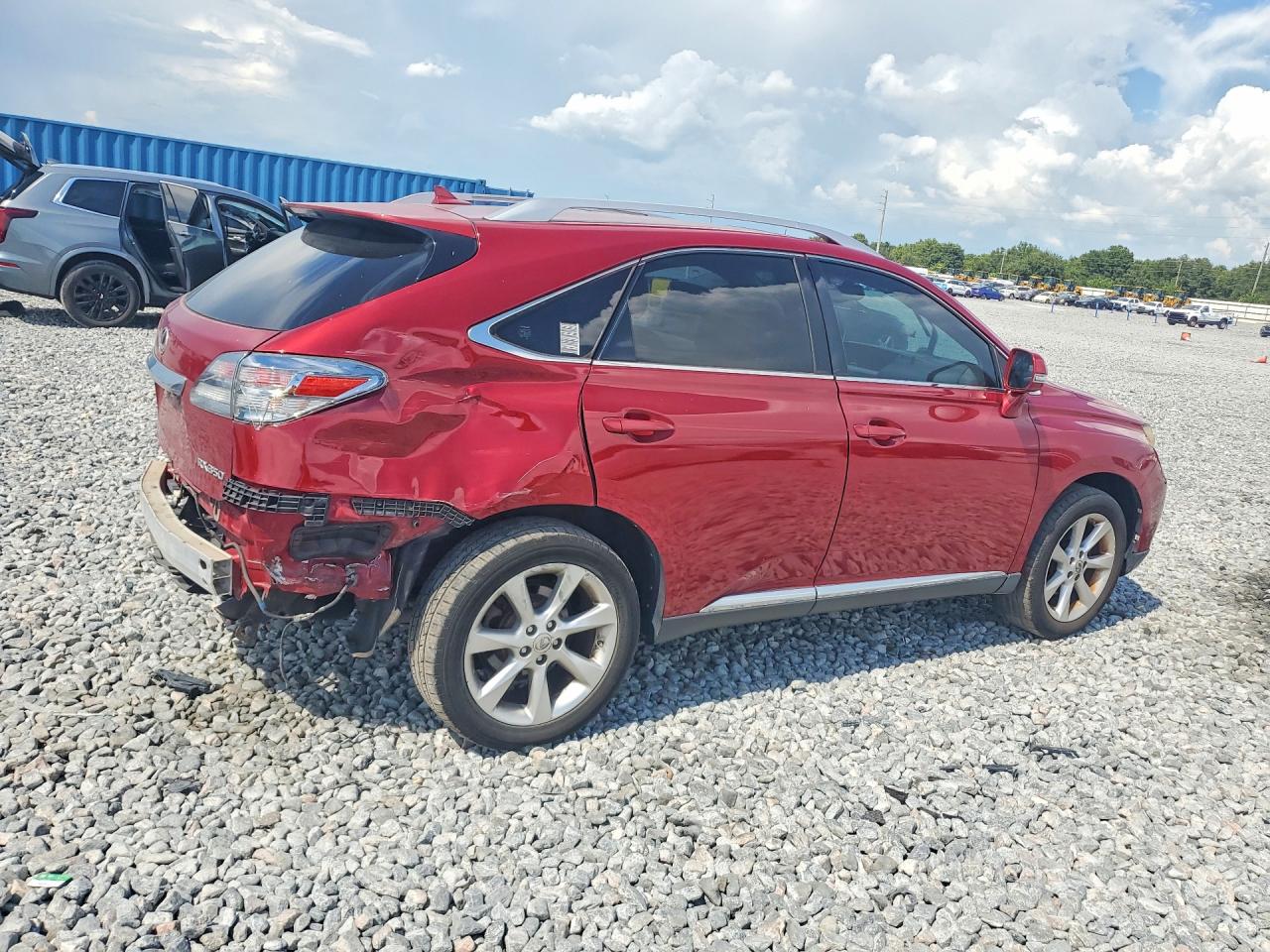 2010 Lexus Rx 350 Red vin: JTJBK1BA5A2407426