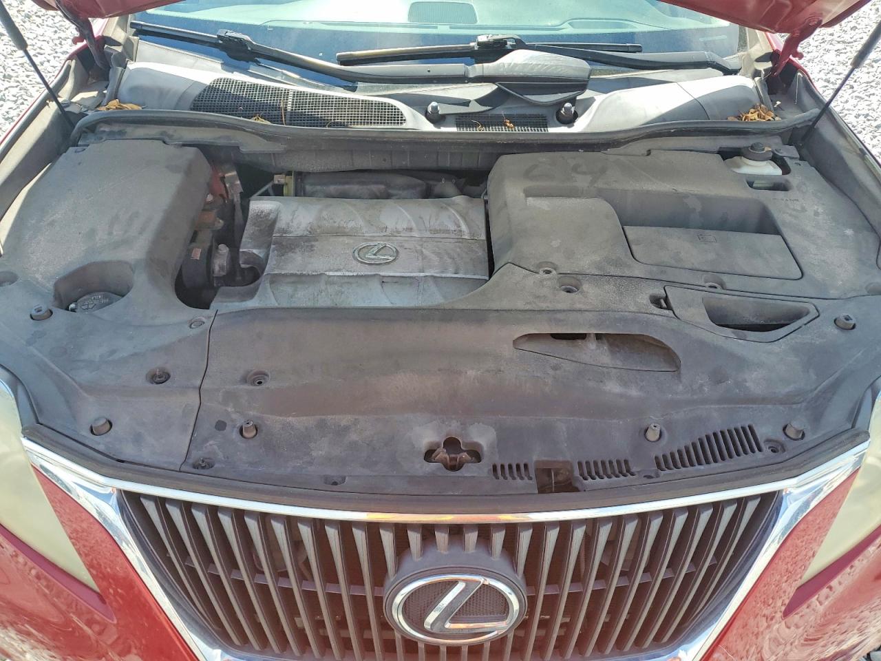 2010 Lexus Rx 350 Red vin: JTJBK1BA5A2407426