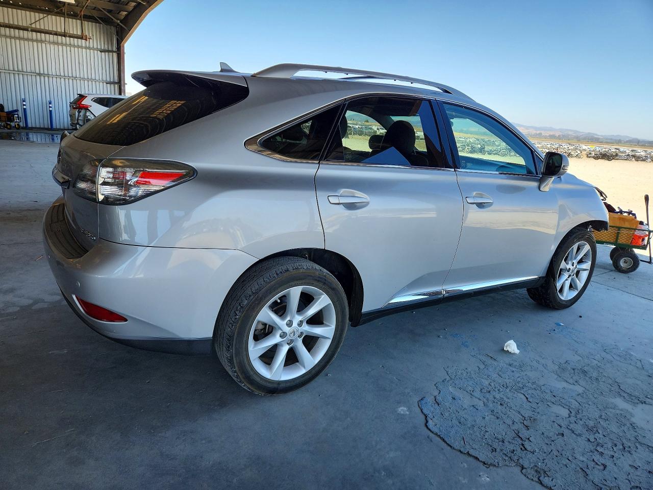 2010 Lexus Rx 350 Silver vin: JTJBK1BA5A2414635