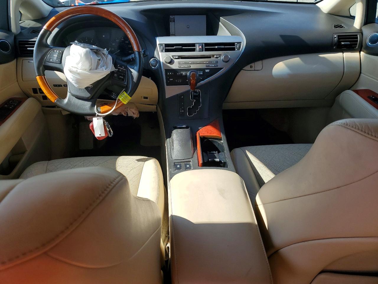 2011 Lexus Rx 350 White vin: JTJBK1BA5B2012082