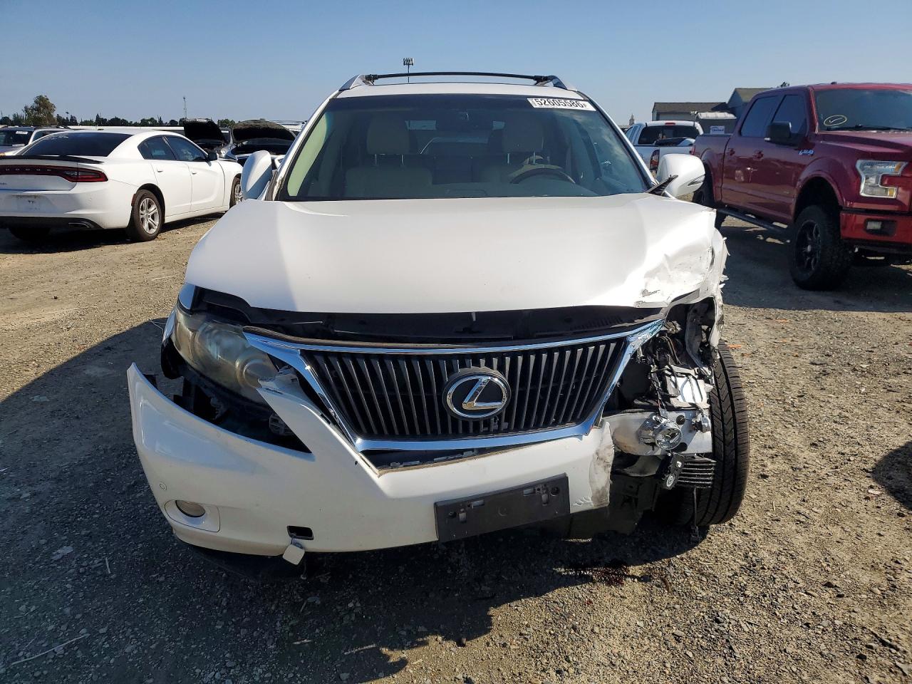 2011 Lexus Rx 350 White vin: JTJBK1BA5B2012082