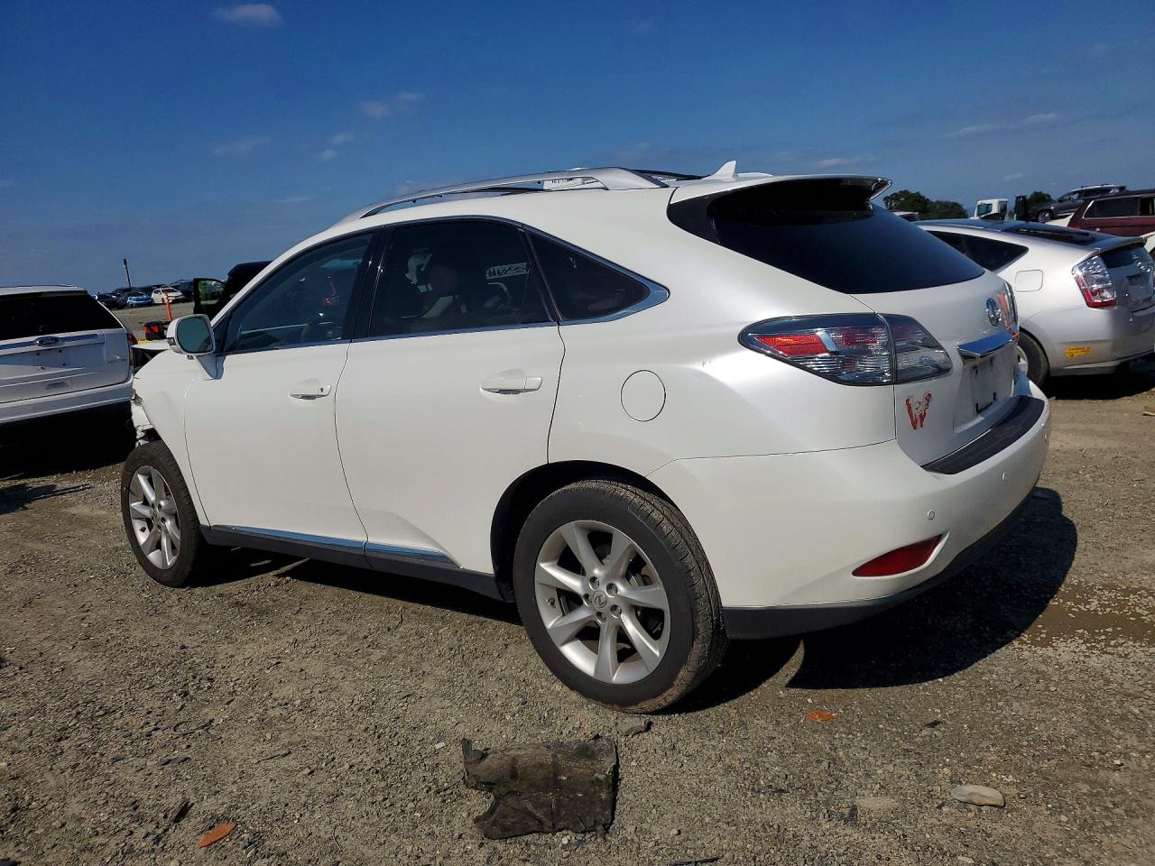 2011 Lexus Rx 350 White vin: JTJBK1BA5B2012082