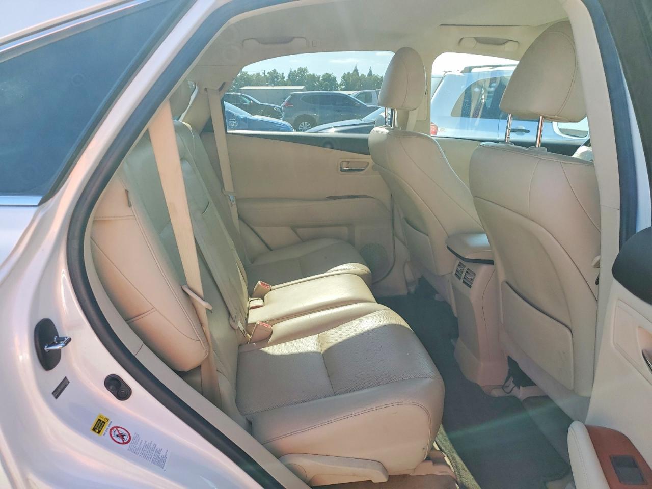 2011 Lexus Rx 350 White vin: JTJBK1BA5B2012082