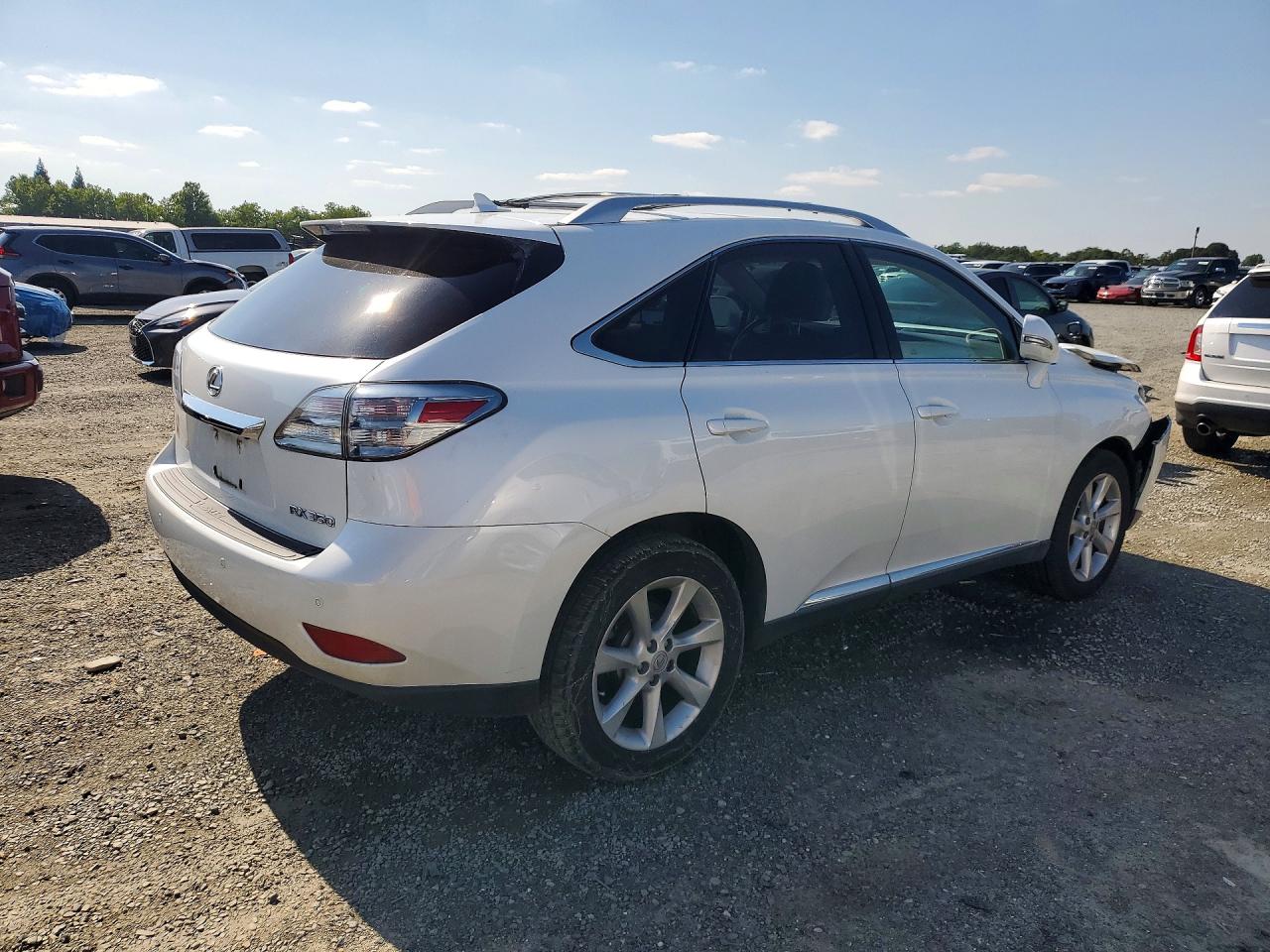 2011 Lexus Rx 350 White vin: JTJBK1BA5B2012082