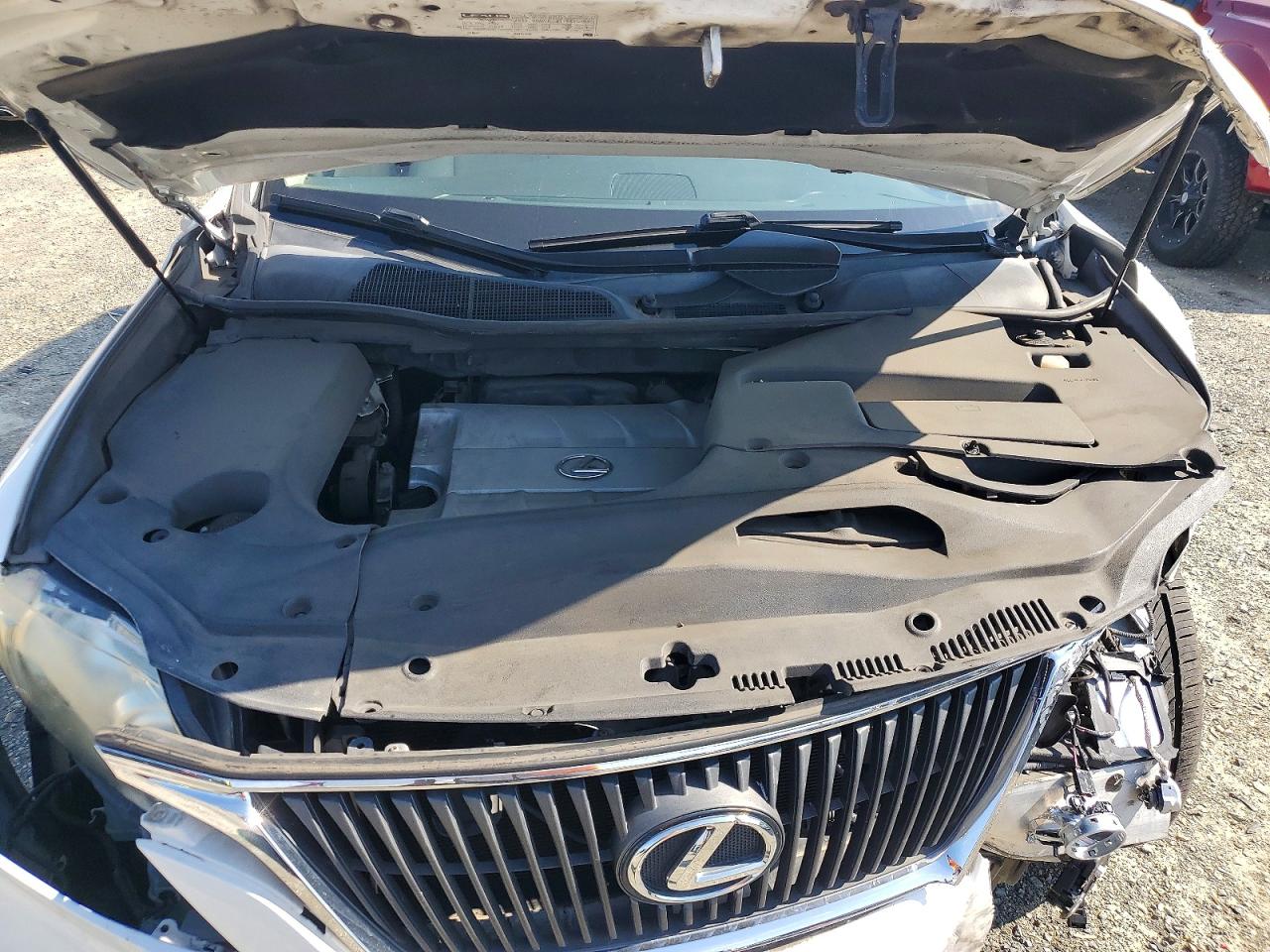 2011 Lexus Rx 350 White vin: JTJBK1BA5B2012082