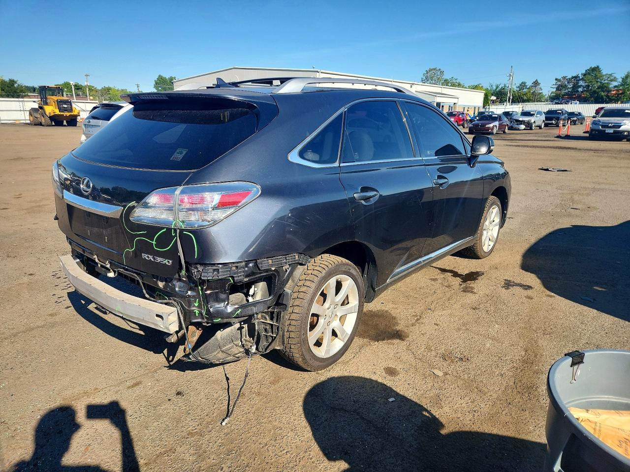 2011 Lexus Rx 350 Серый vin: JTJBK1BA5B2433915