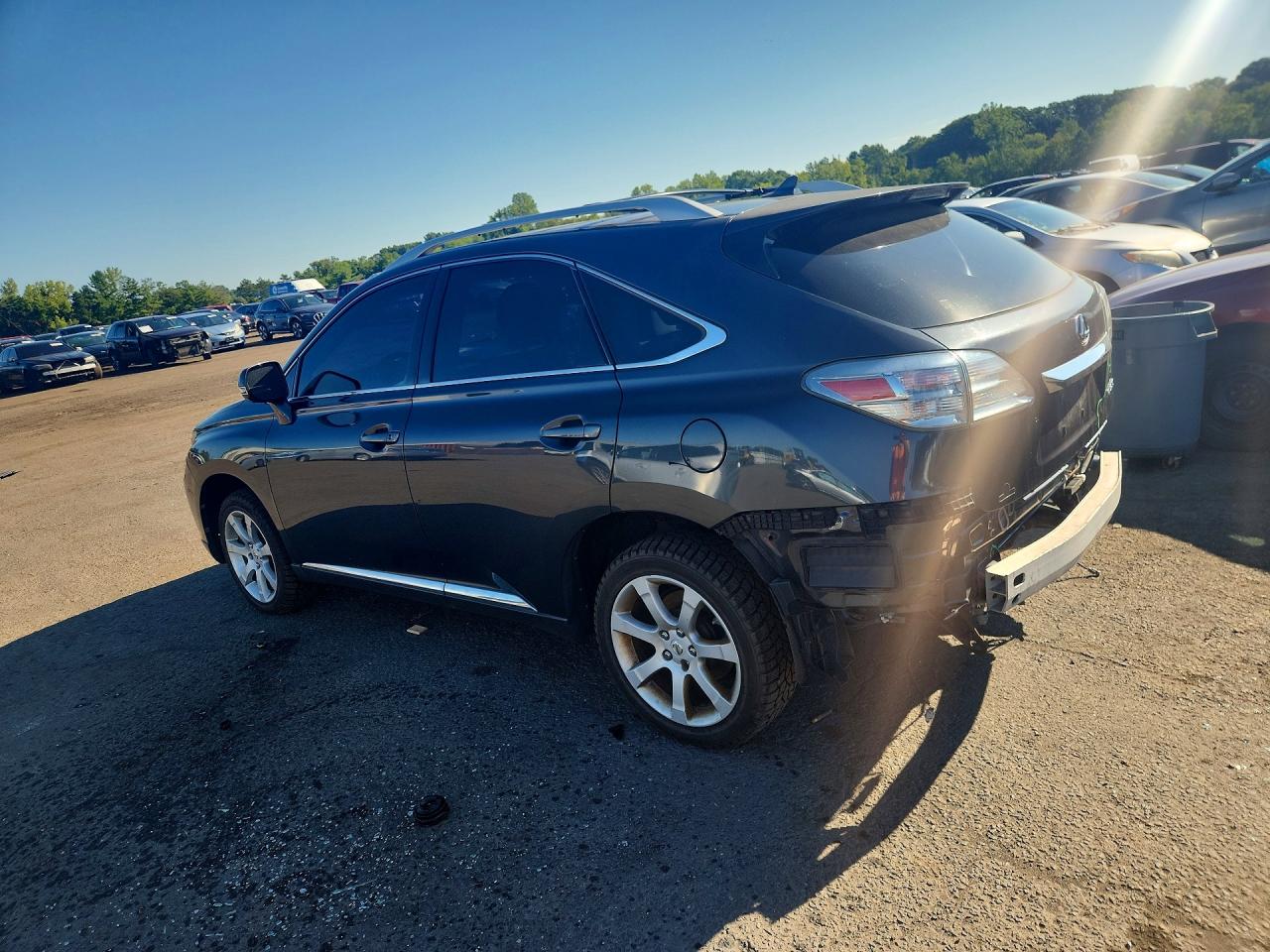 2011 Lexus Rx 350 Серый vin: JTJBK1BA5B2433915