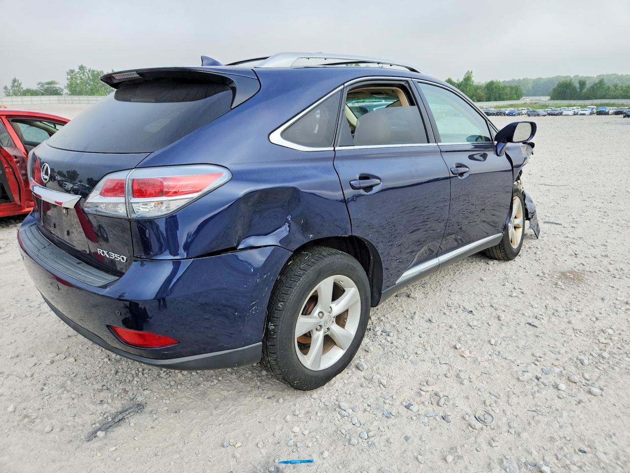 2014 Lexus Rx 350 Base Blue vin: JTJBK1BA5E2461315