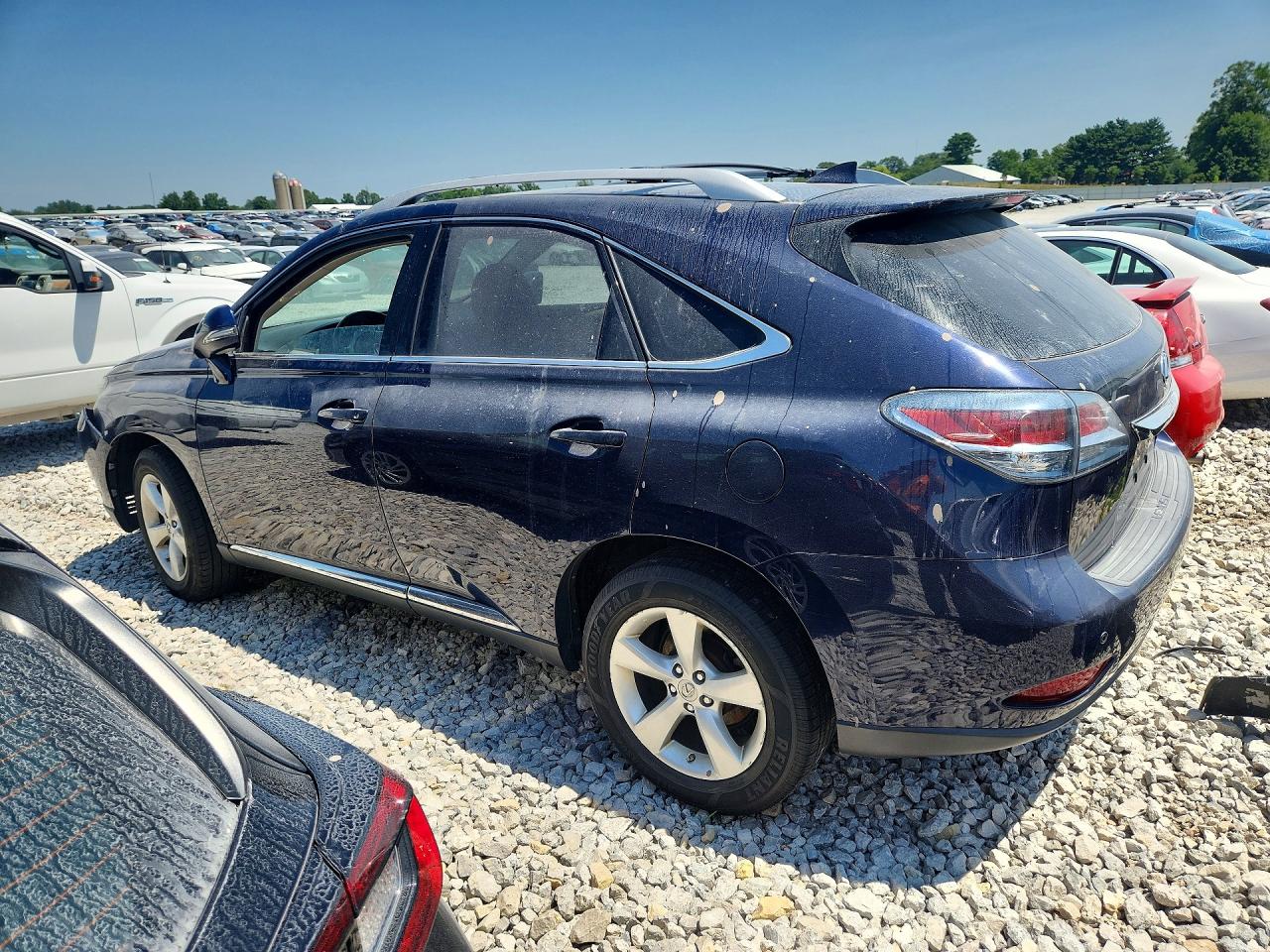 2014 Lexus Rx 350 Base Blue vin: JTJBK1BA5E2461315