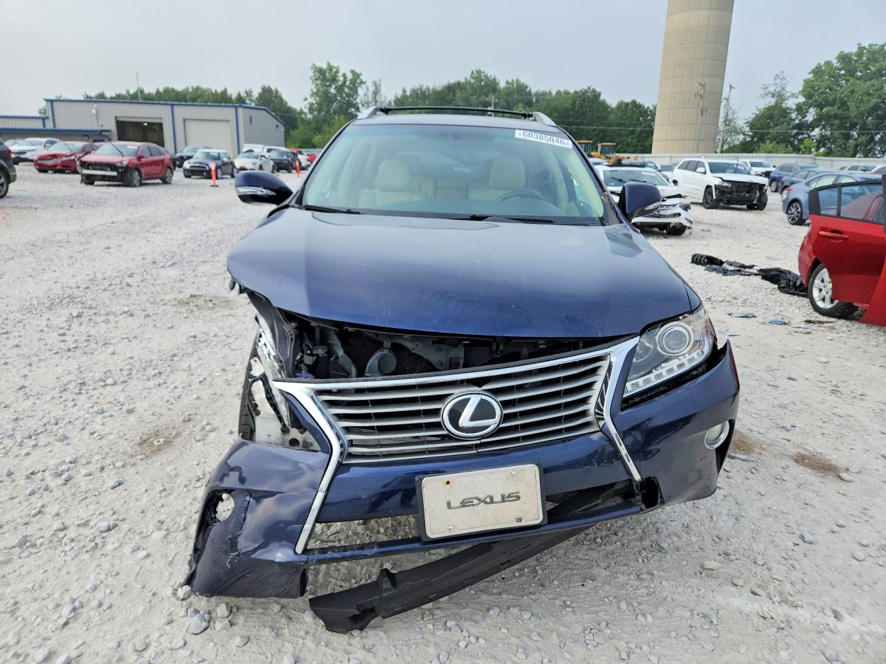 2014 Lexus Rx 350 Base Blue vin: JTJBK1BA5E2461315