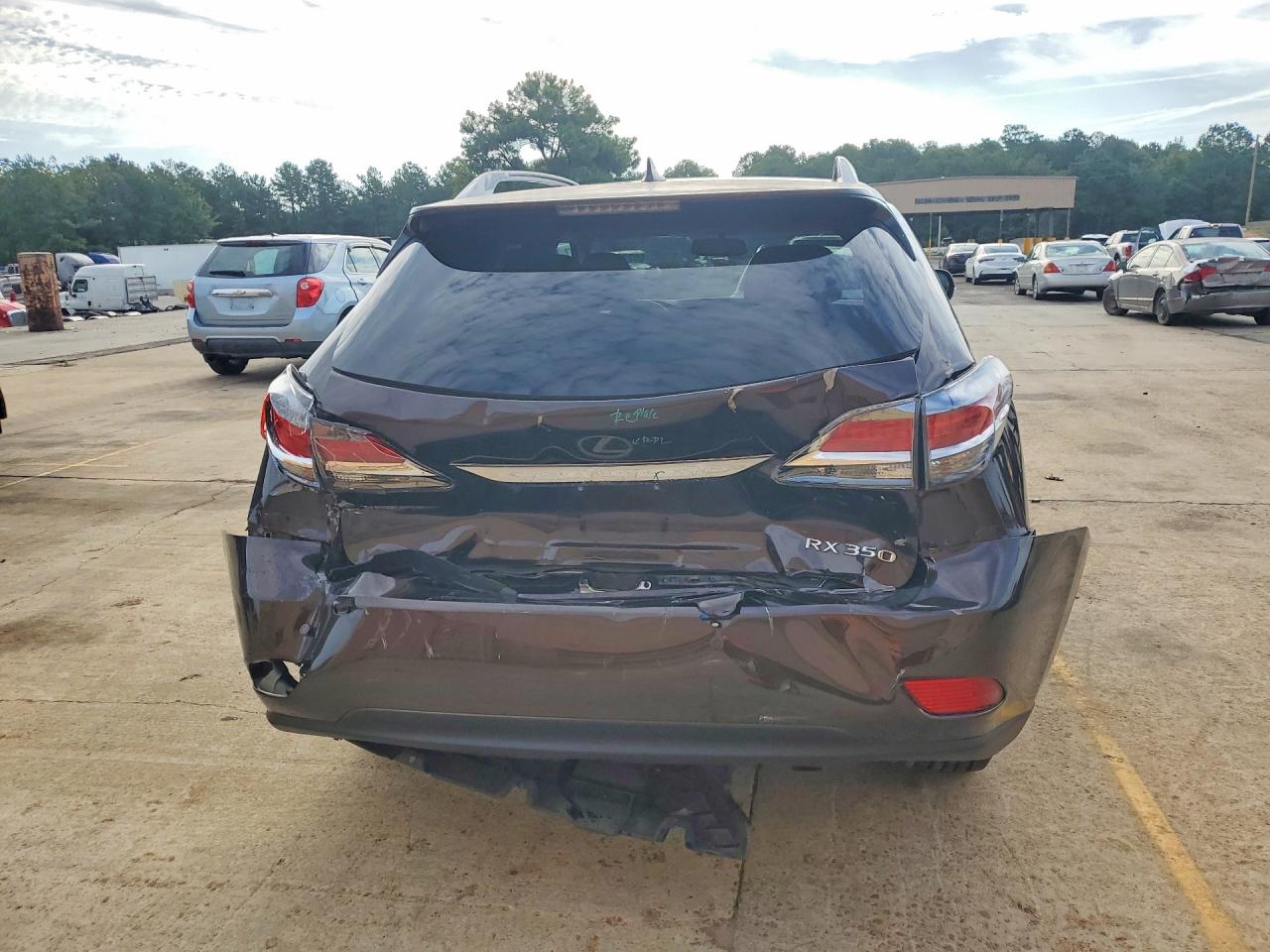 2015 Lexus Rx 350 Base Brown vin: JTJBK1BA5F2468296