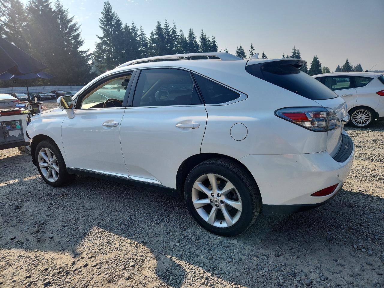 2012 Lexus Rx 350 White vin: JTJBK1BA6C2018782