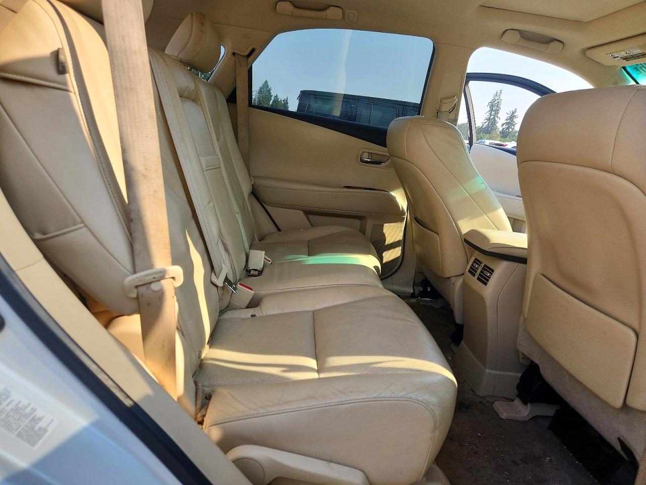 2012 Lexus Rx 350 White vin: JTJBK1BA6C2018782