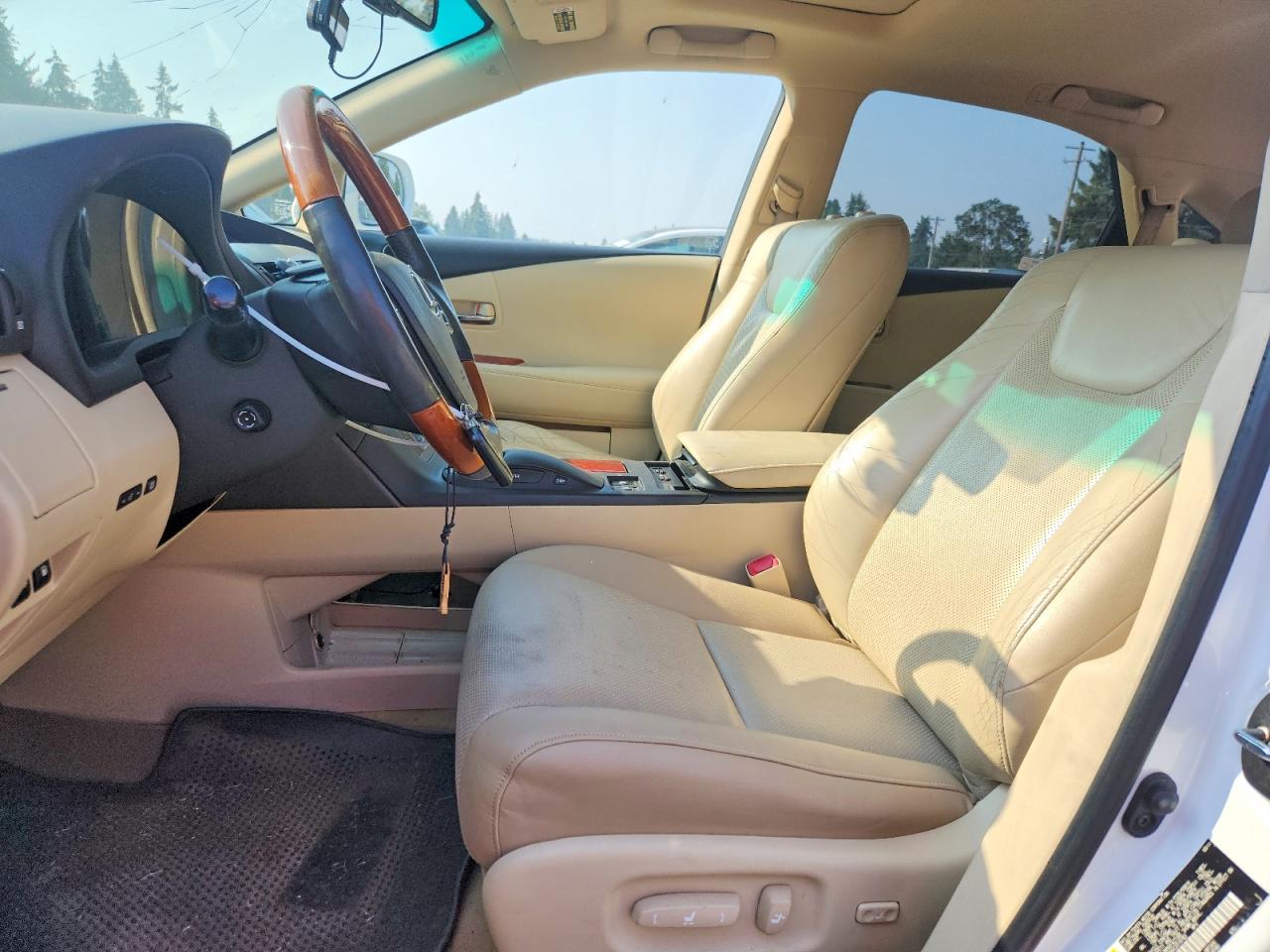 2012 Lexus Rx 350 White vin: JTJBK1BA6C2018782