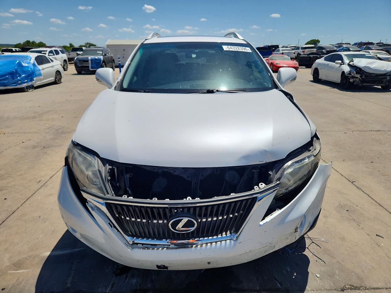 2012 Lexus Rx 350 White vin: JTJBK1BA6C2444245