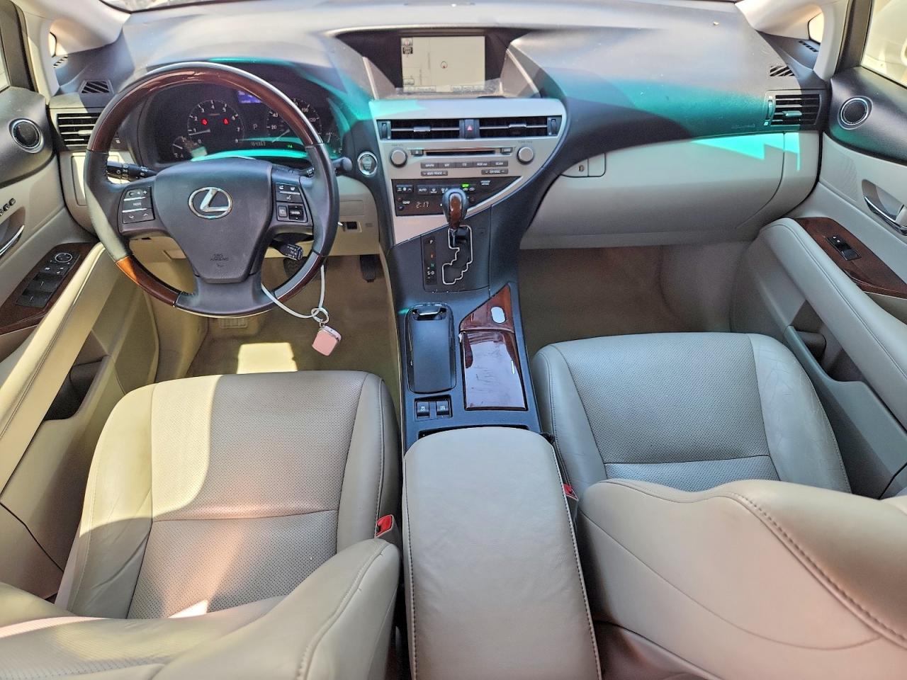 2012 Lexus Rx 350 White vin: JTJBK1BA6C2444245