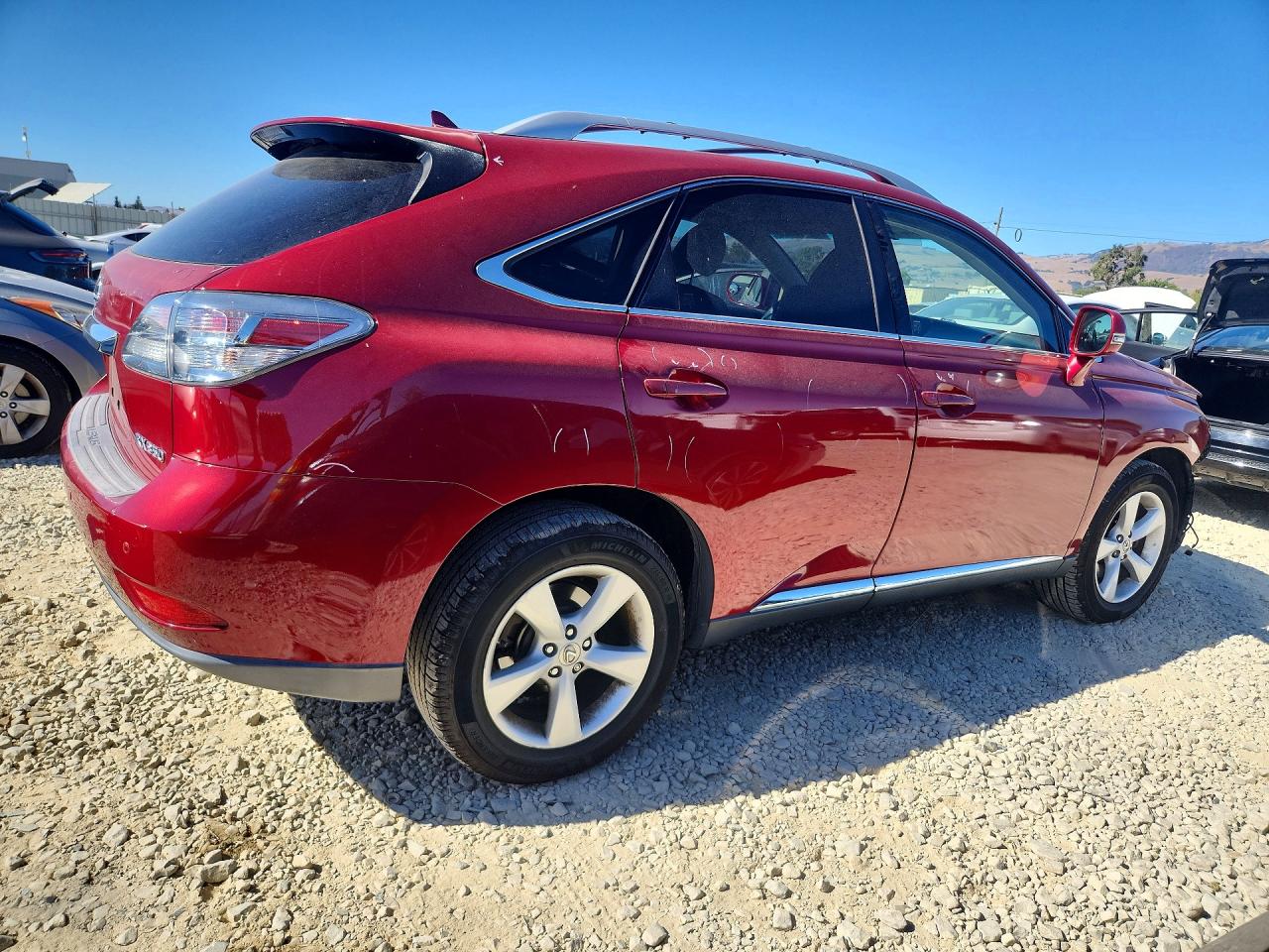 2012 Lexus Rx 350 Red vin: JTJBK1BA6C2449915
