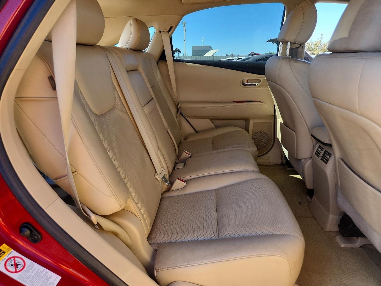 2012 Lexus Rx 350 Red vin: JTJBK1BA6C2449915