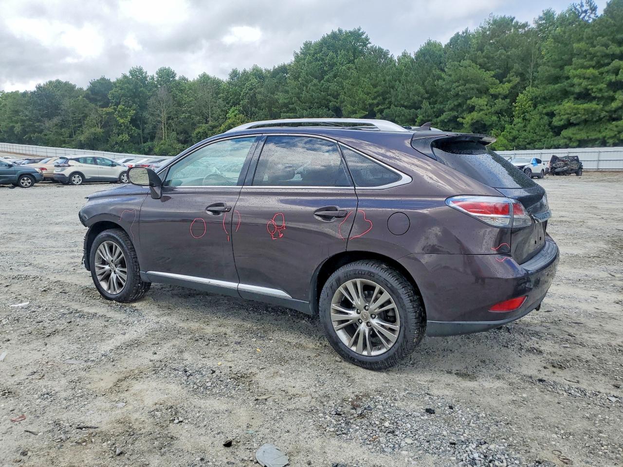 2013 Lexus Rx 350 Base Purple vin: JTJBK1BA6D2023028