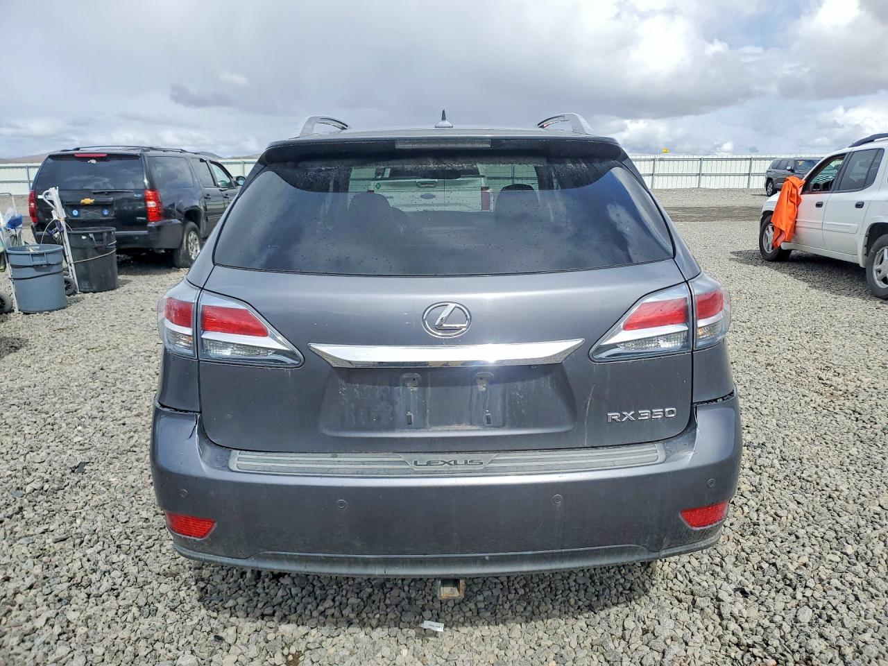 2013 Lexus Rx 350 Base Gray vin: JTJBK1BA6D2031372