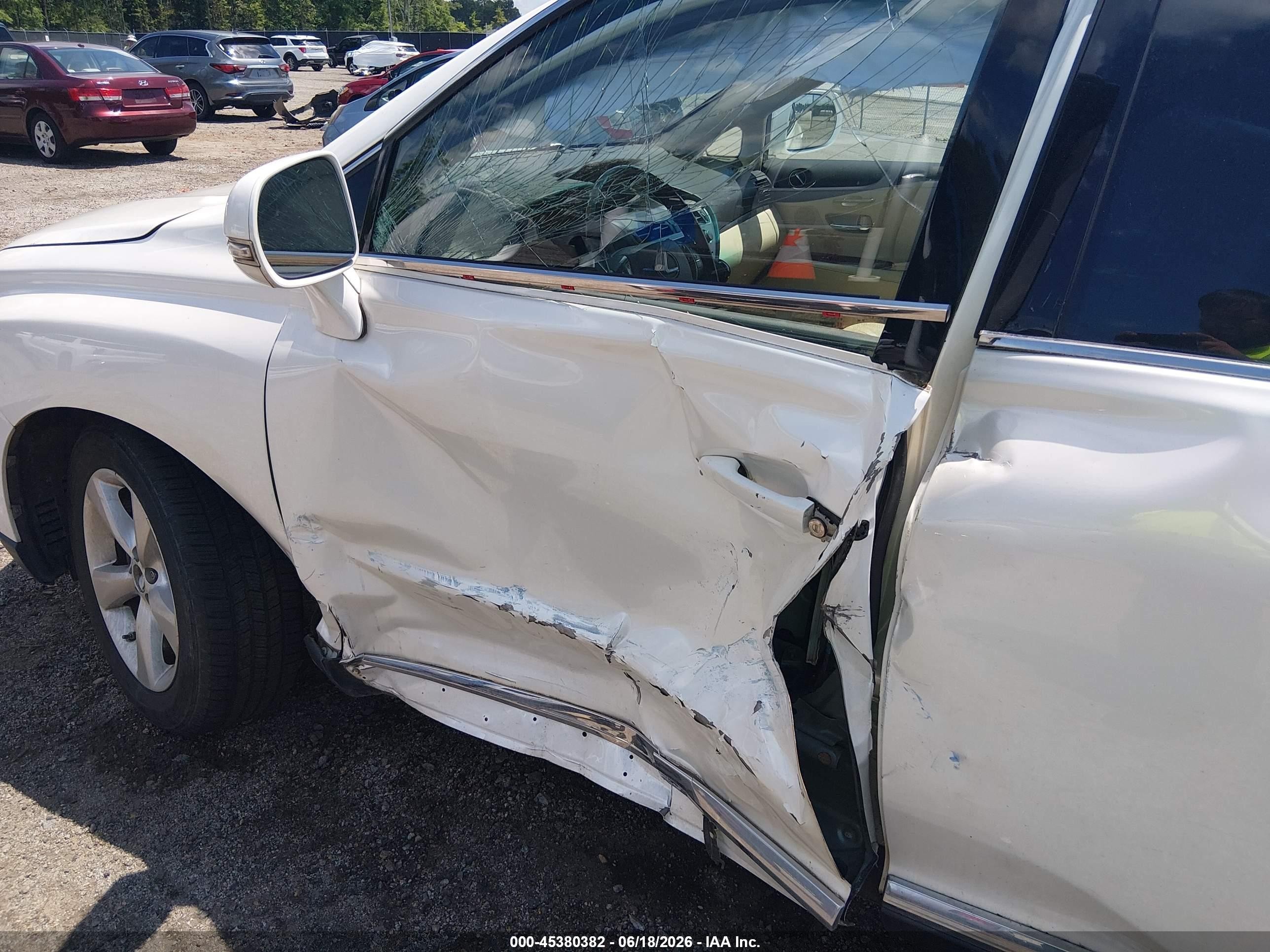 2013 Lexus Rx 350   White vin: JTJBK1BA6D2034451