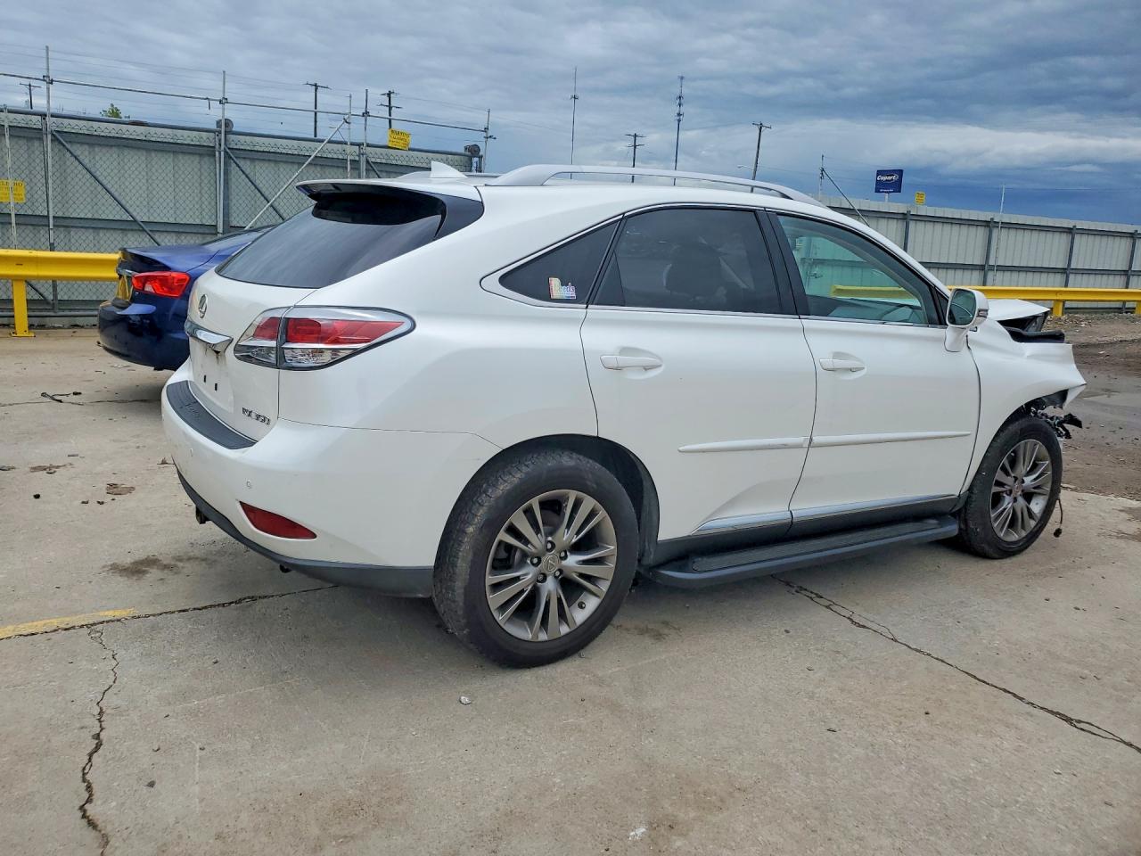 2014 Lexus Rx 350 Base White vin: JTJBK1BA6E2459671