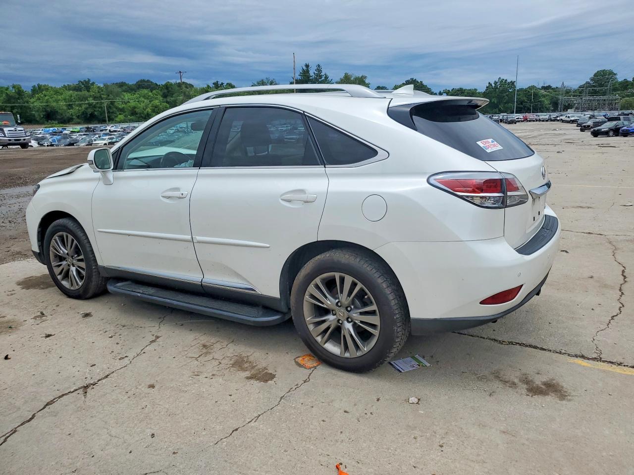2014 Lexus Rx 350 Base White vin: JTJBK1BA6E2459671