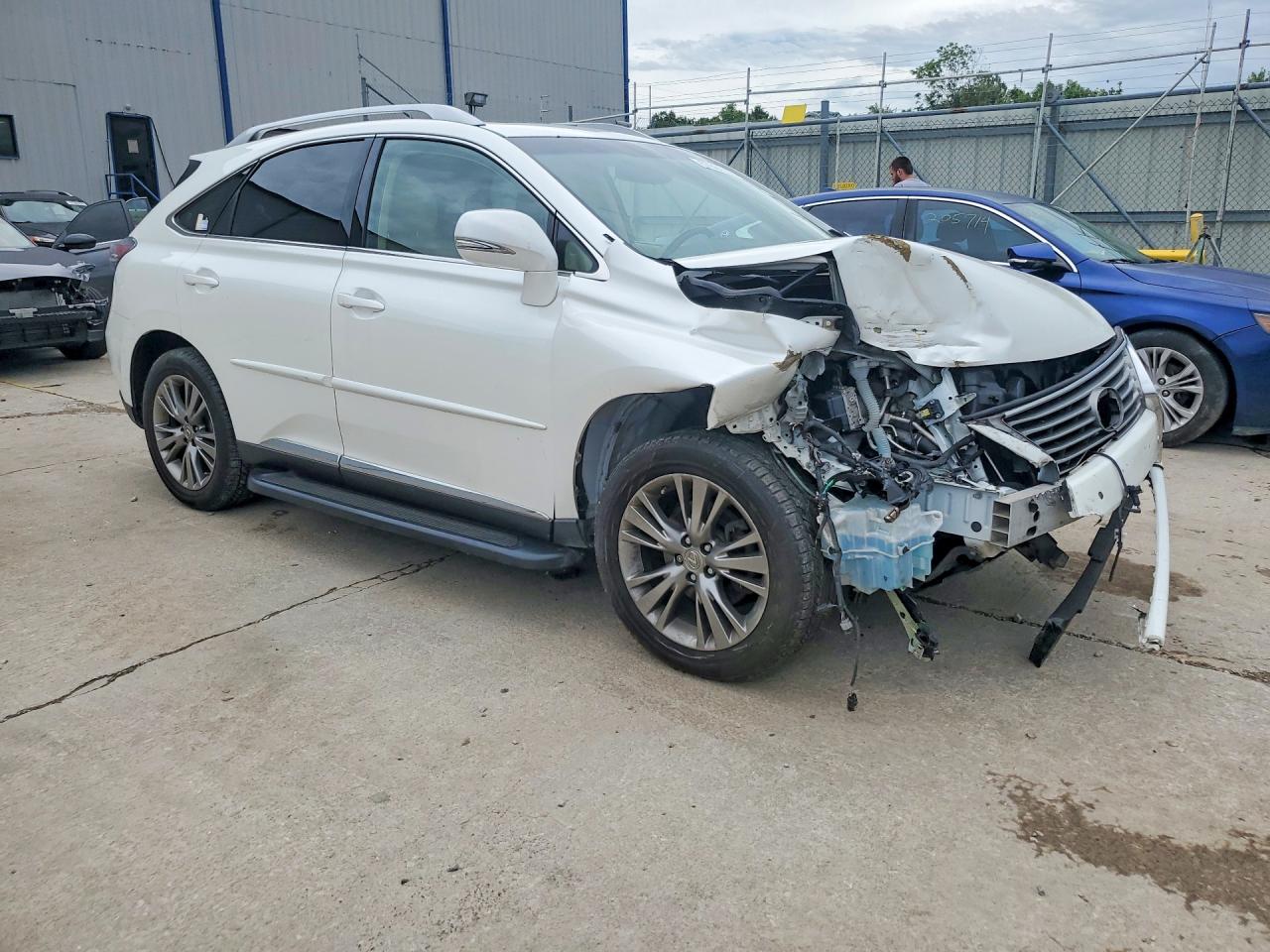 2014 Lexus Rx 350 Base White vin: JTJBK1BA6E2459671