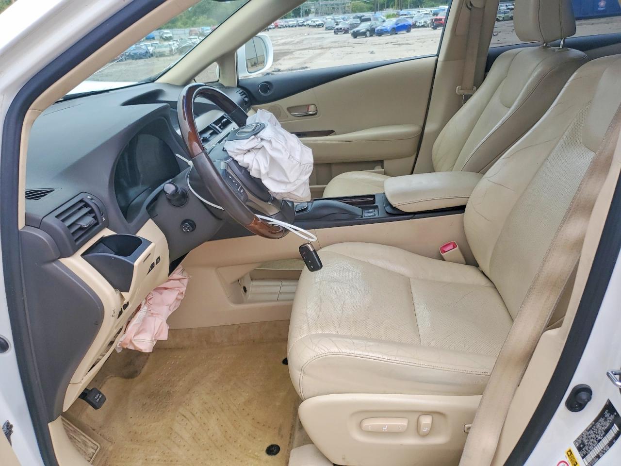 2014 Lexus Rx 350 Base White vin: JTJBK1BA6E2459671