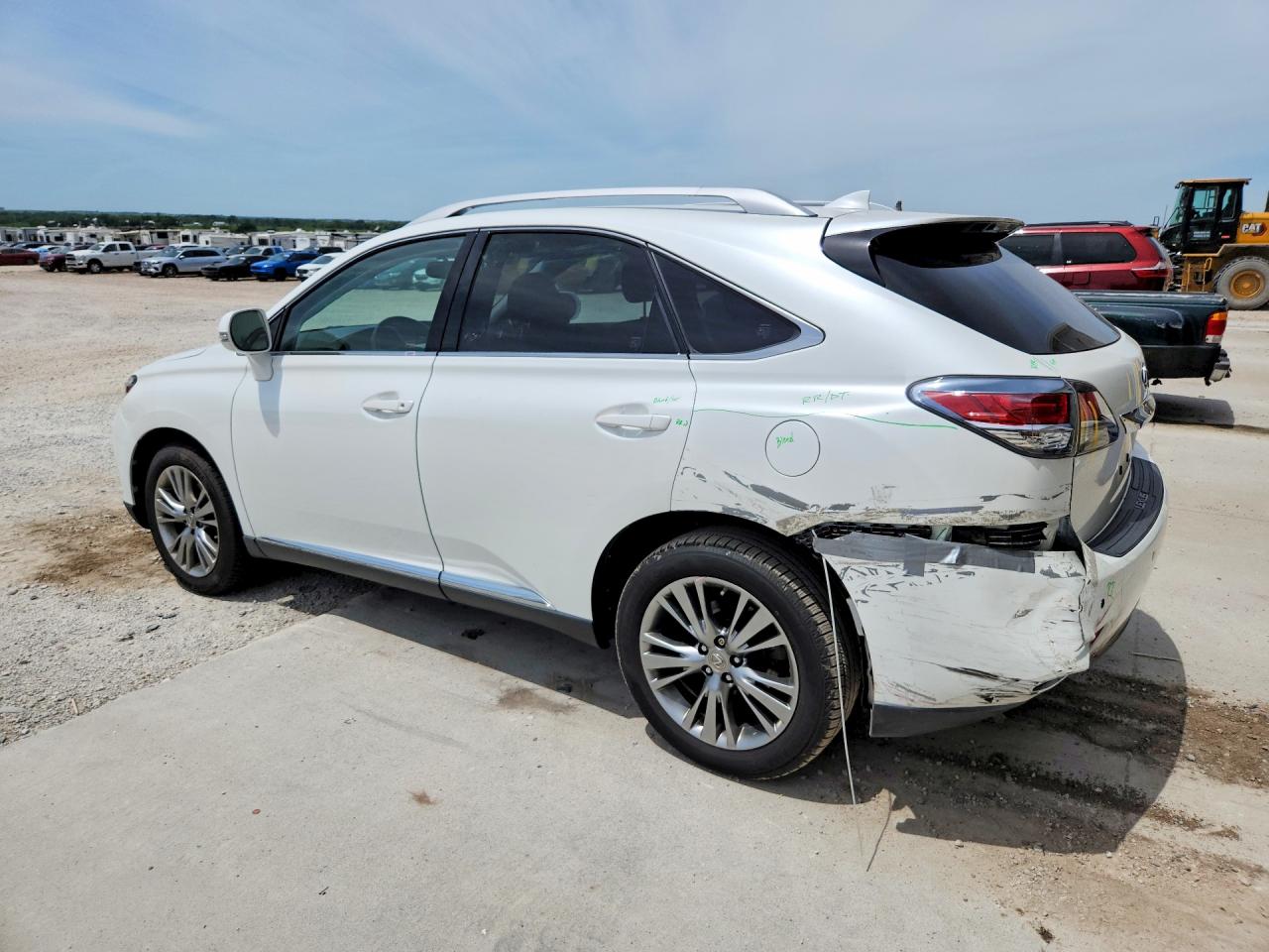 2014 Lexus Rx 350 Base White vin: JTJBK1BA6E2460562
