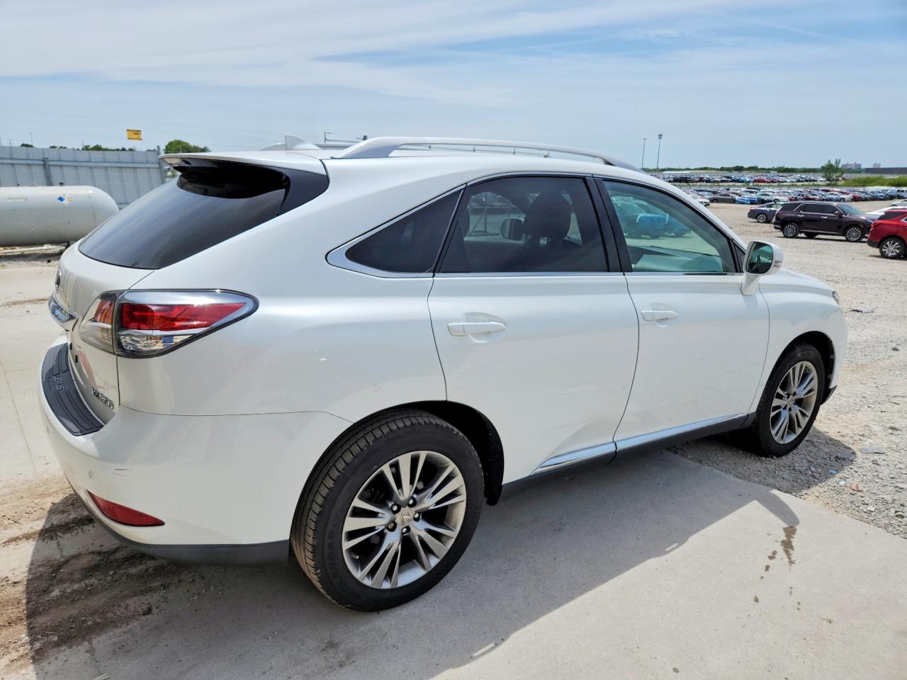 2014 Lexus Rx 350 Base White vin: JTJBK1BA6E2460562