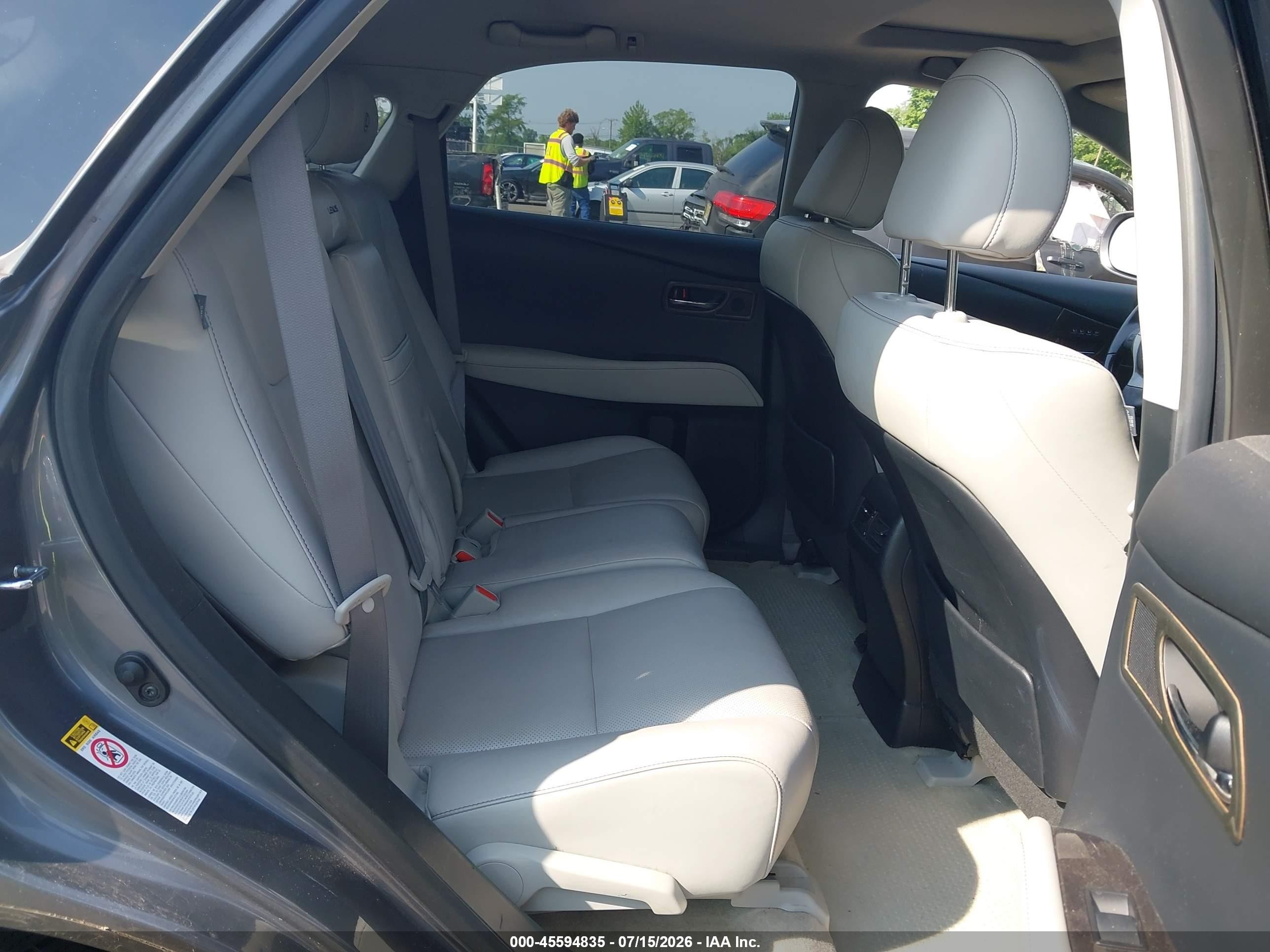 2015 Lexus Rx 350   Серый vin: JTJBK1BA6F2469540