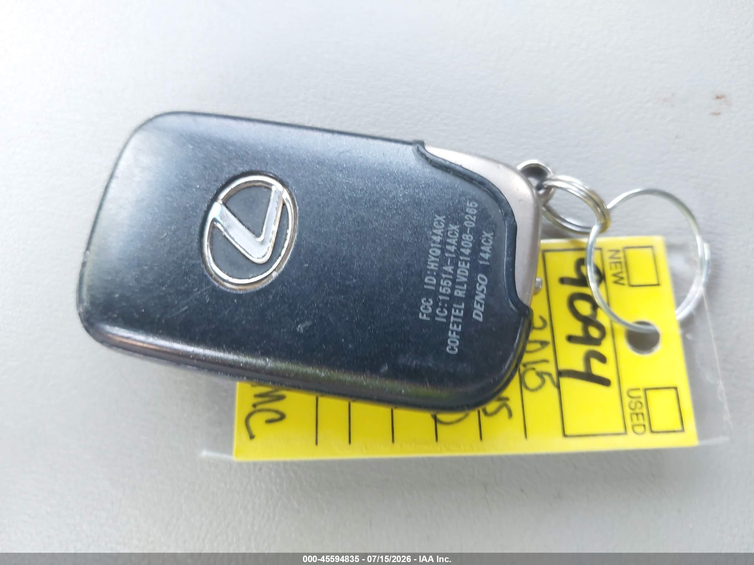 2015 Lexus Rx 350   Серый vin: JTJBK1BA6F2469540