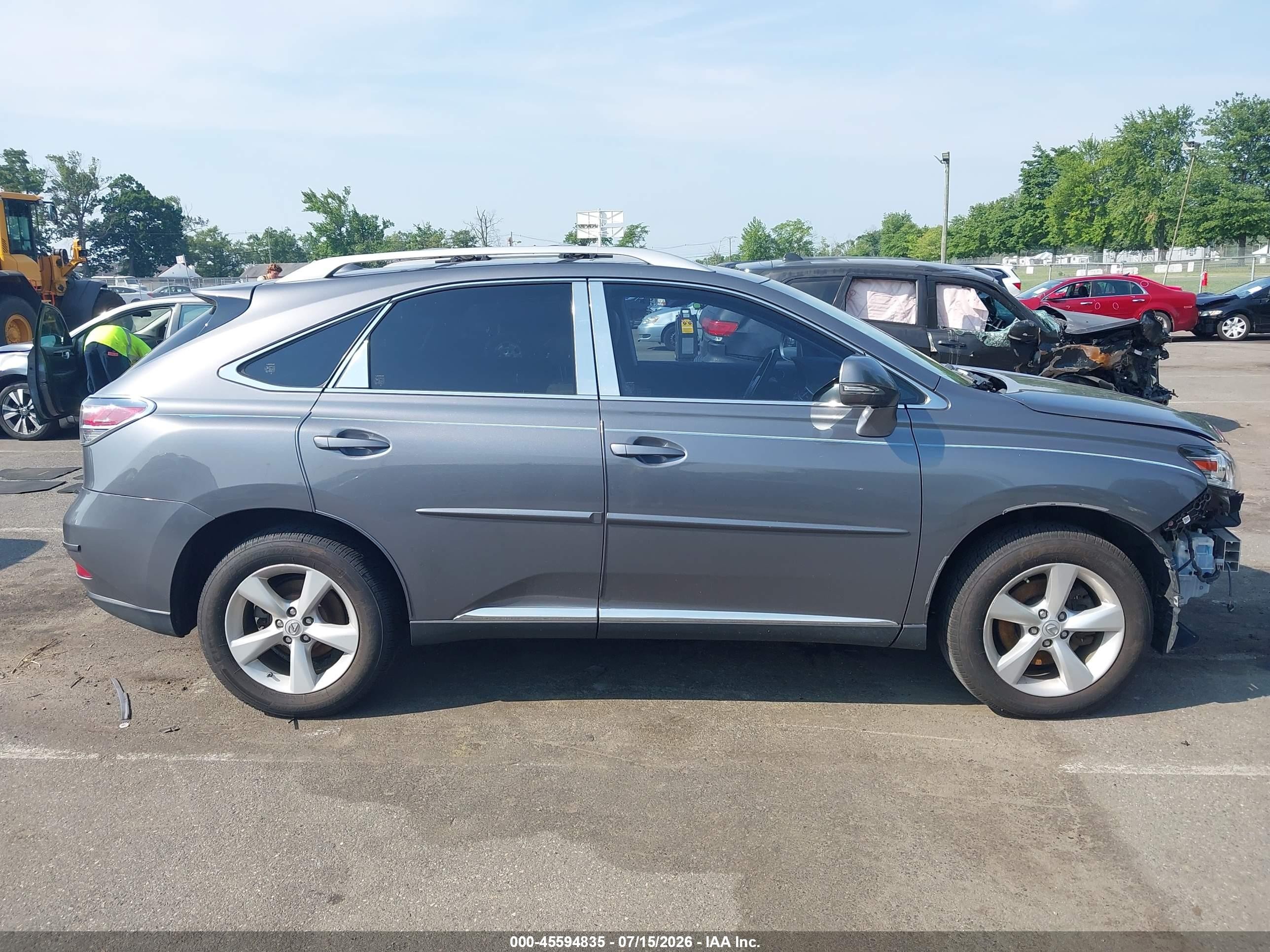 2015 Lexus Rx 350   Серый vin: JTJBK1BA6F2469540