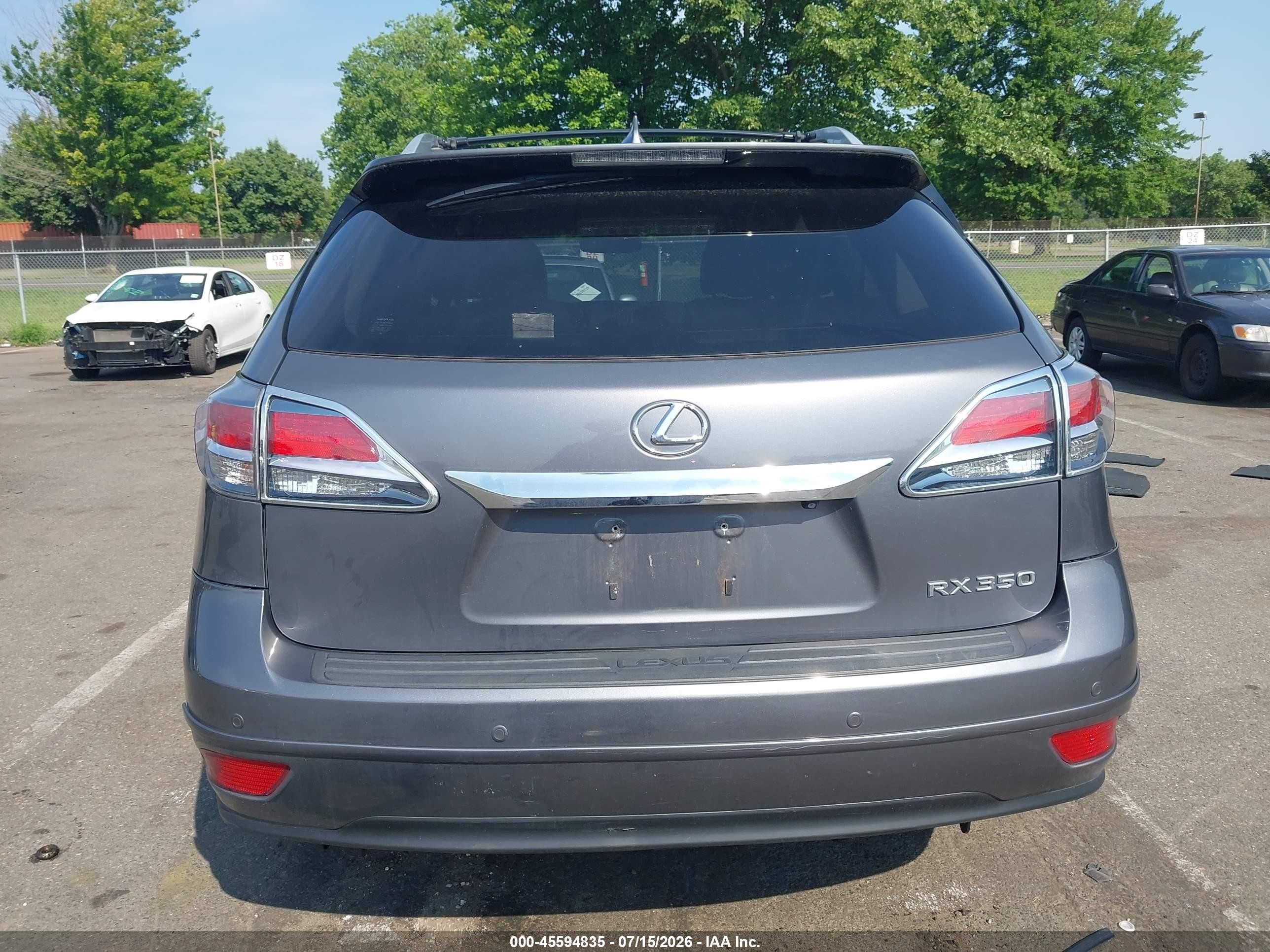 2015 Lexus Rx 350   Серый vin: JTJBK1BA6F2469540