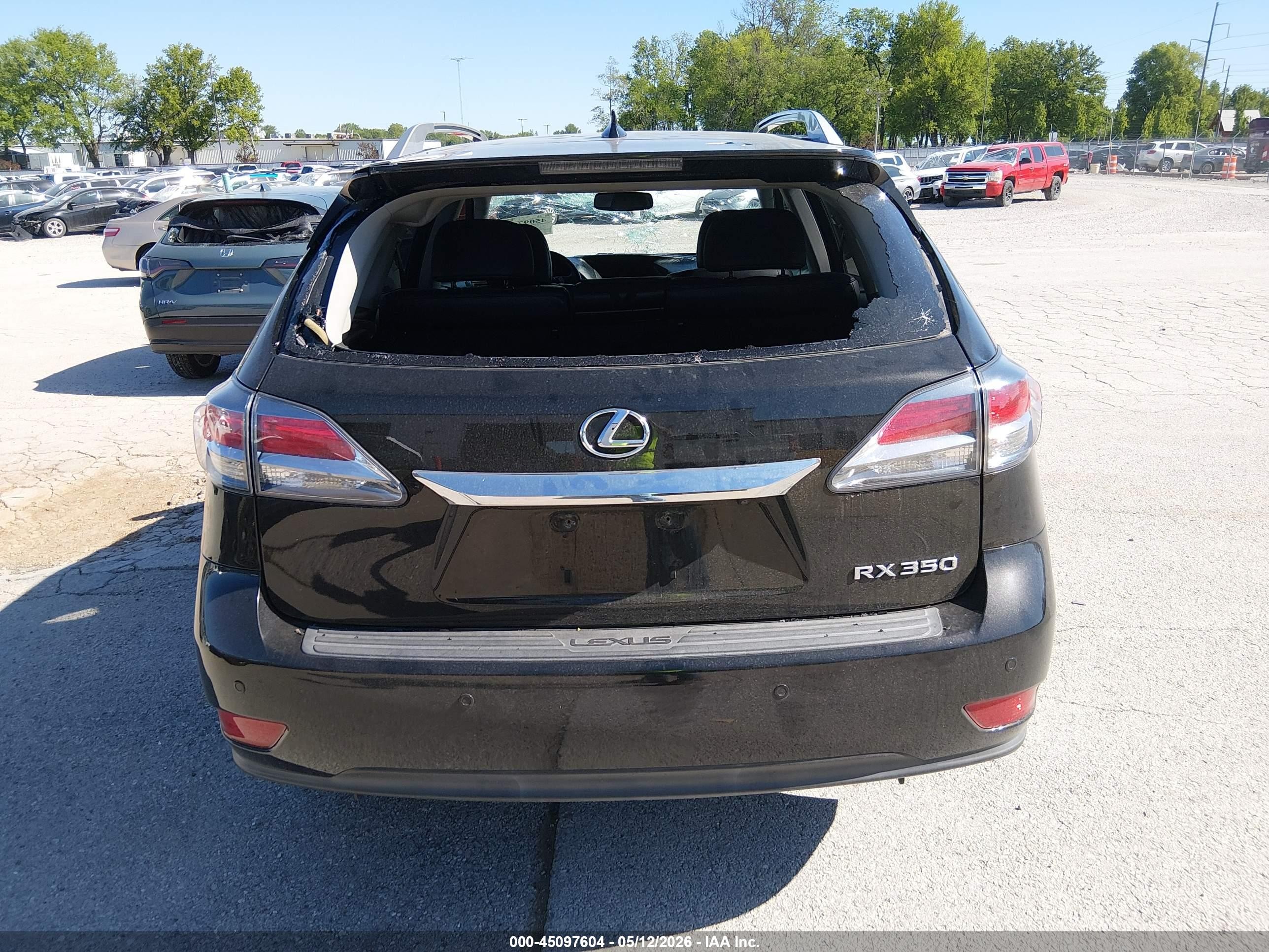 2015 Lexus Rx 350   Black vin: JTJBK1BA6F2479677