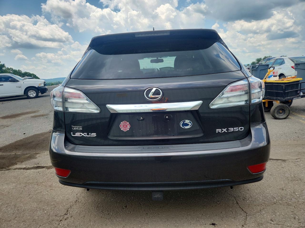 2010 Lexus Rx350 Серый vin: JTJBK1BA7A2401434