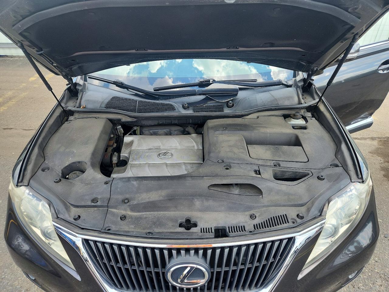 2010 Lexus Rx350 Серый vin: JTJBK1BA7A2401434